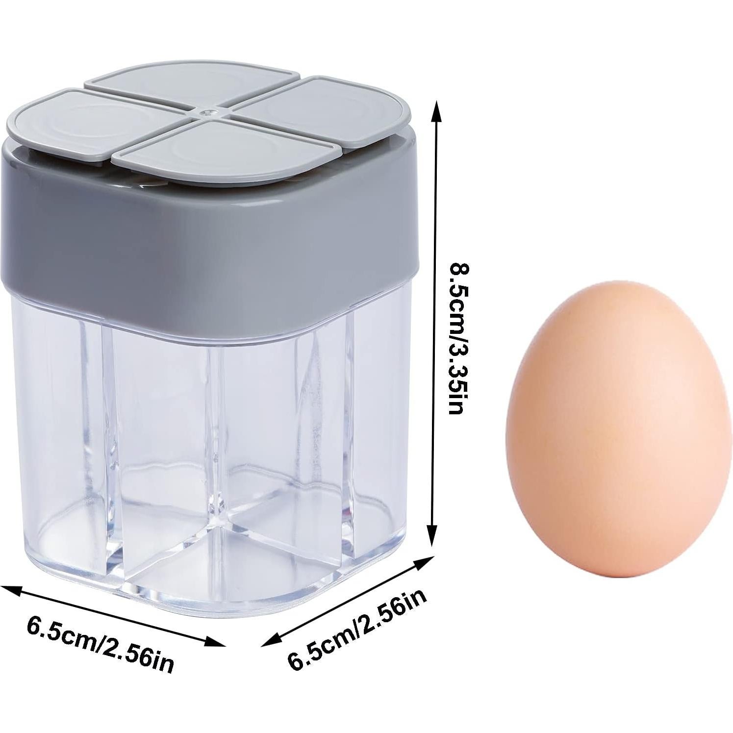 Contenedor de Especias 4 en 1 Miayon - 2 Piezas Transparentes