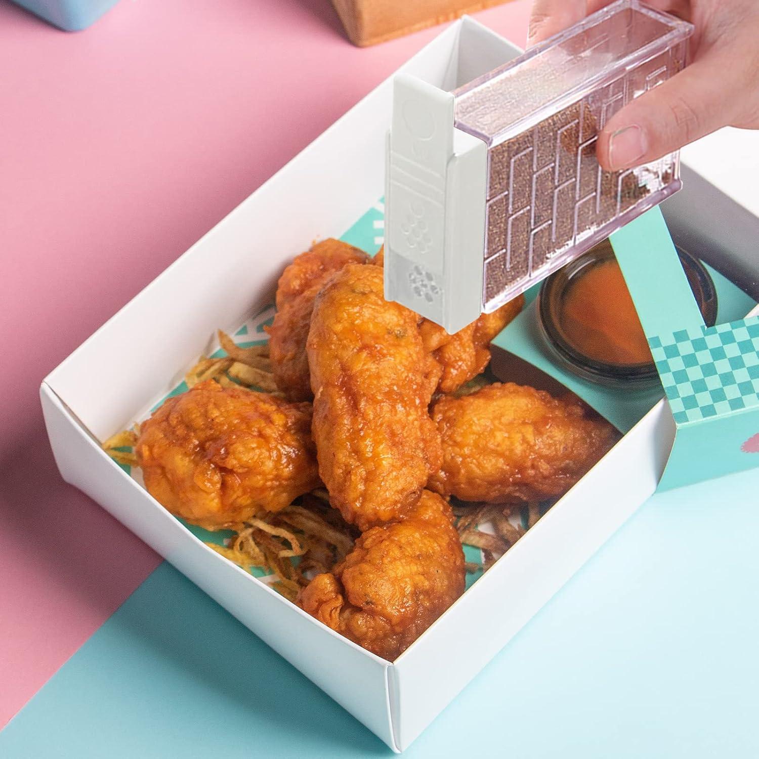 Set de 6 Tarros para Especias Jucaifu Blanco 0.85L