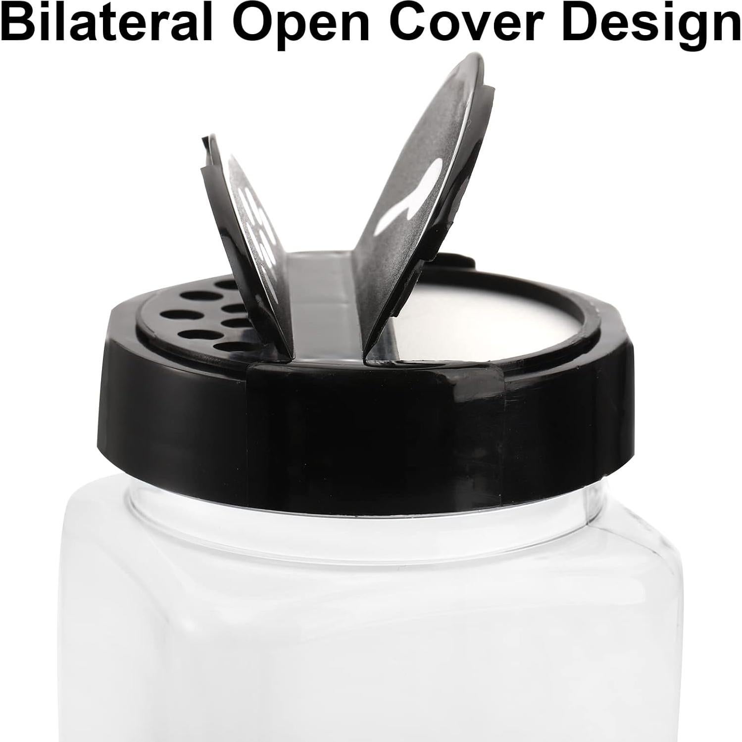 Tarros de Especias Hacaroa 16 Pack 621 g Plástico Transparente