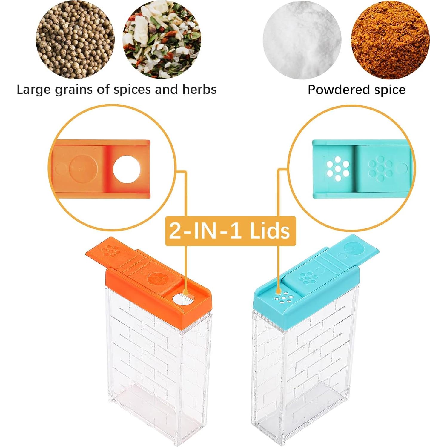 Saleros y Pimenteros Uralfa Mini 6 Piezas Plástico Marrón