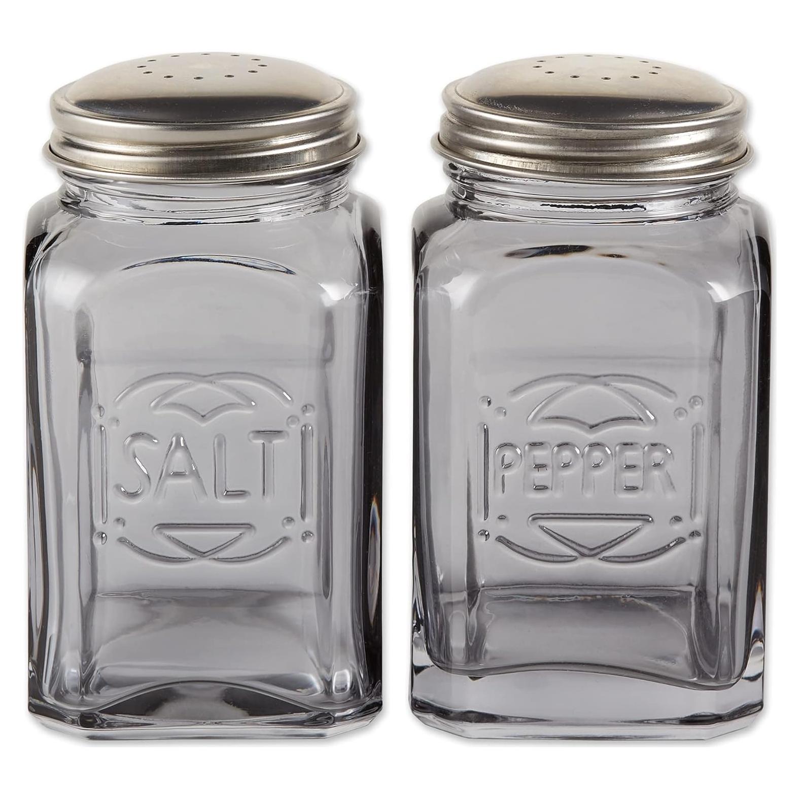 Shakers de Sal y Pimienta RSVP Internacional Retro 2 Piezas 226ml