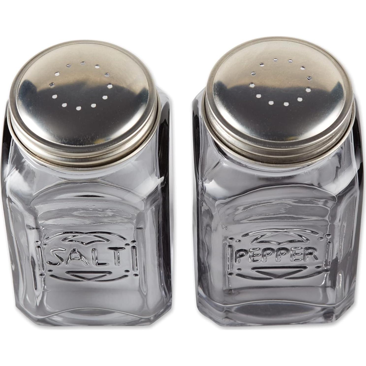 Shakers de Sal y Pimienta RSVP Internacional Retro 2 Piezas 226ml