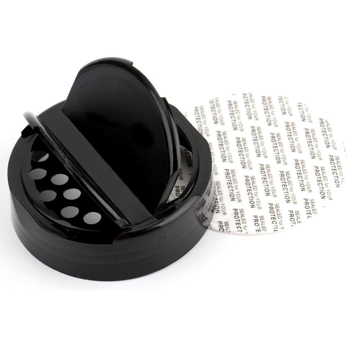 Foraineam 16 Tarros de Especias 450 ml Plástico con Tapa Doble