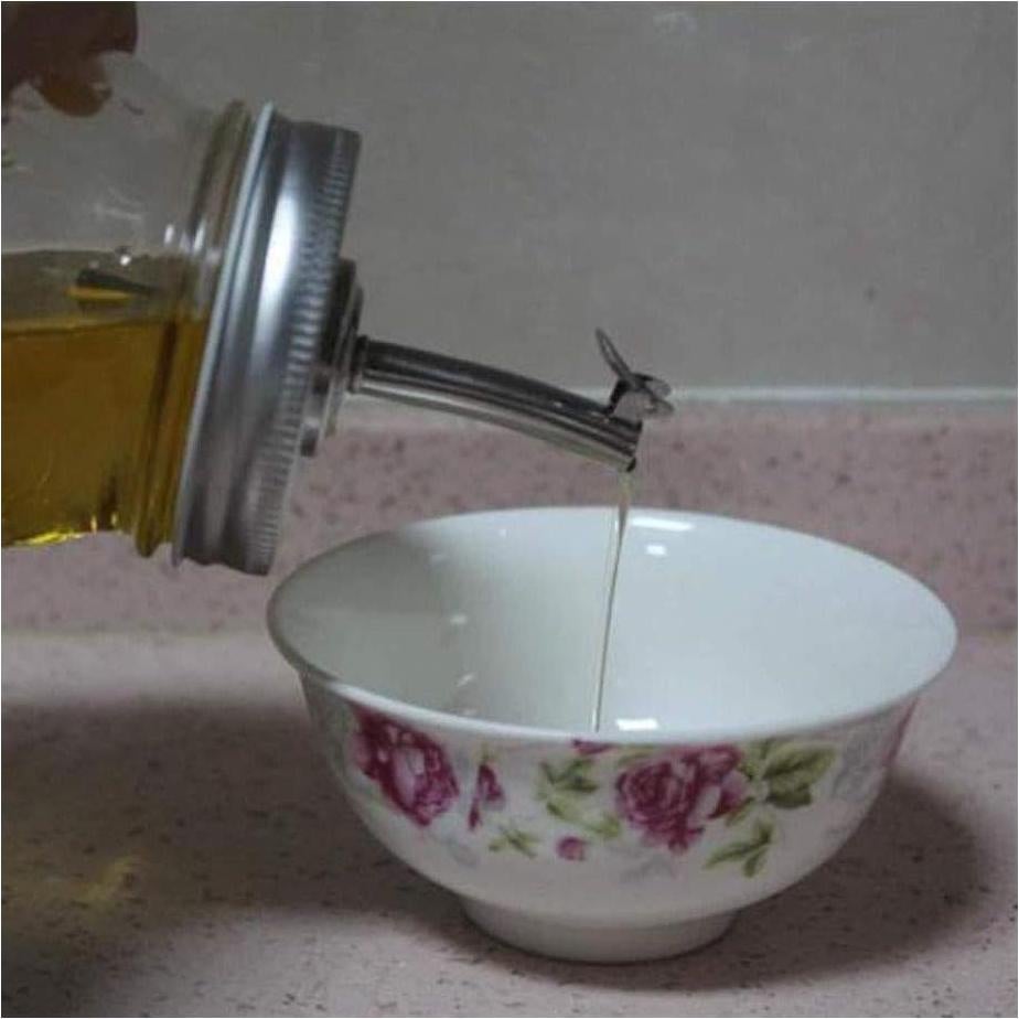 Set de 6 tapas para frascos Mason L7HWDP - Infusiones y germinación