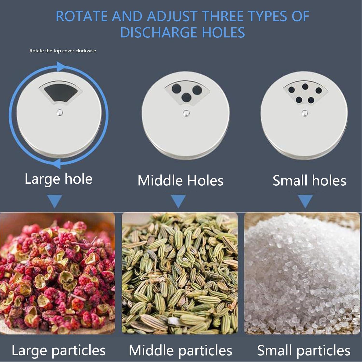 Juego de 4 Saleros y Pimenteros de Vidrio SCWBOEII 85g