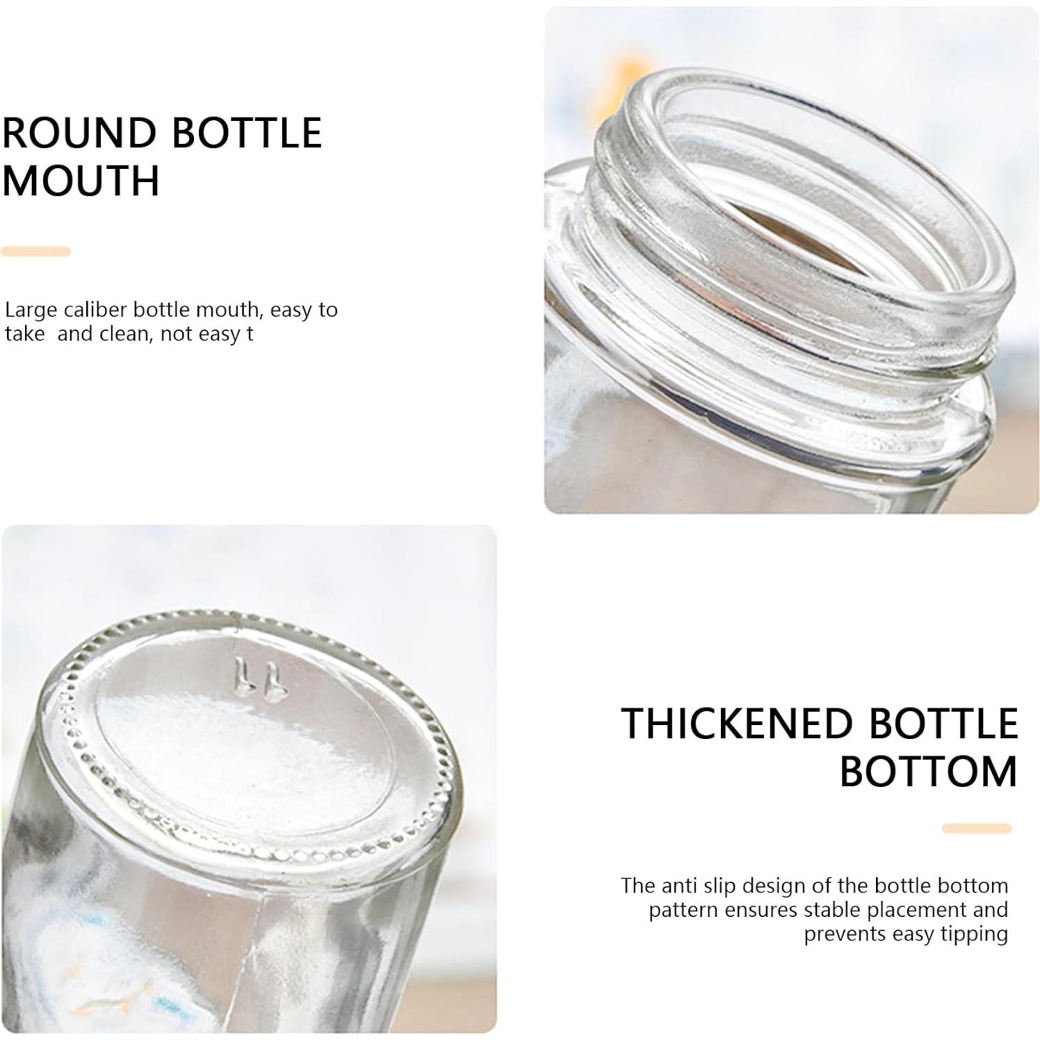 Juego de 4 Saleros y Pimenteros de Vidrio SCWBOEII 85g