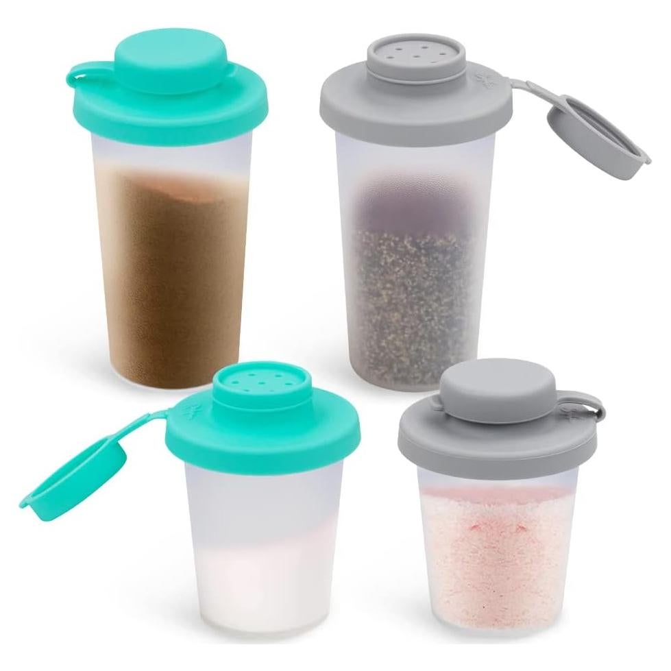 Conjunto Saleros y Pimenteros SOPHICO 4.5oz Silicona Hermética