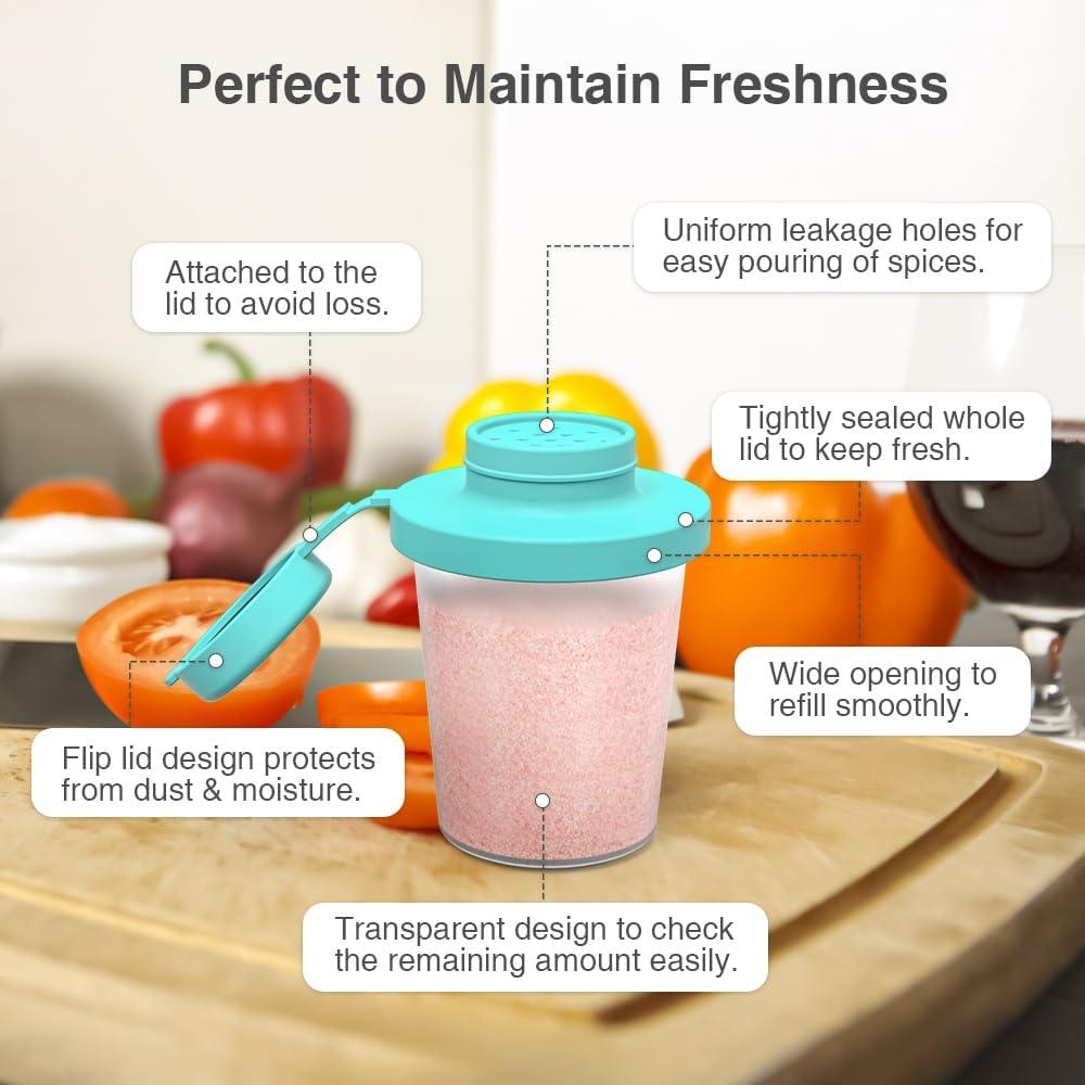 Conjunto Saleros y Pimenteros SOPHICO 4.5oz Silicona Hermética