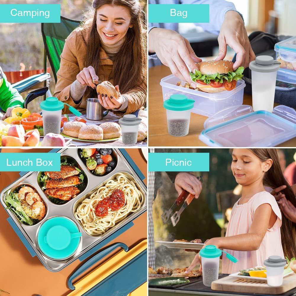 Conjunto Saleros y Pimenteros SOPHICO 4.5oz Silicona Hermética