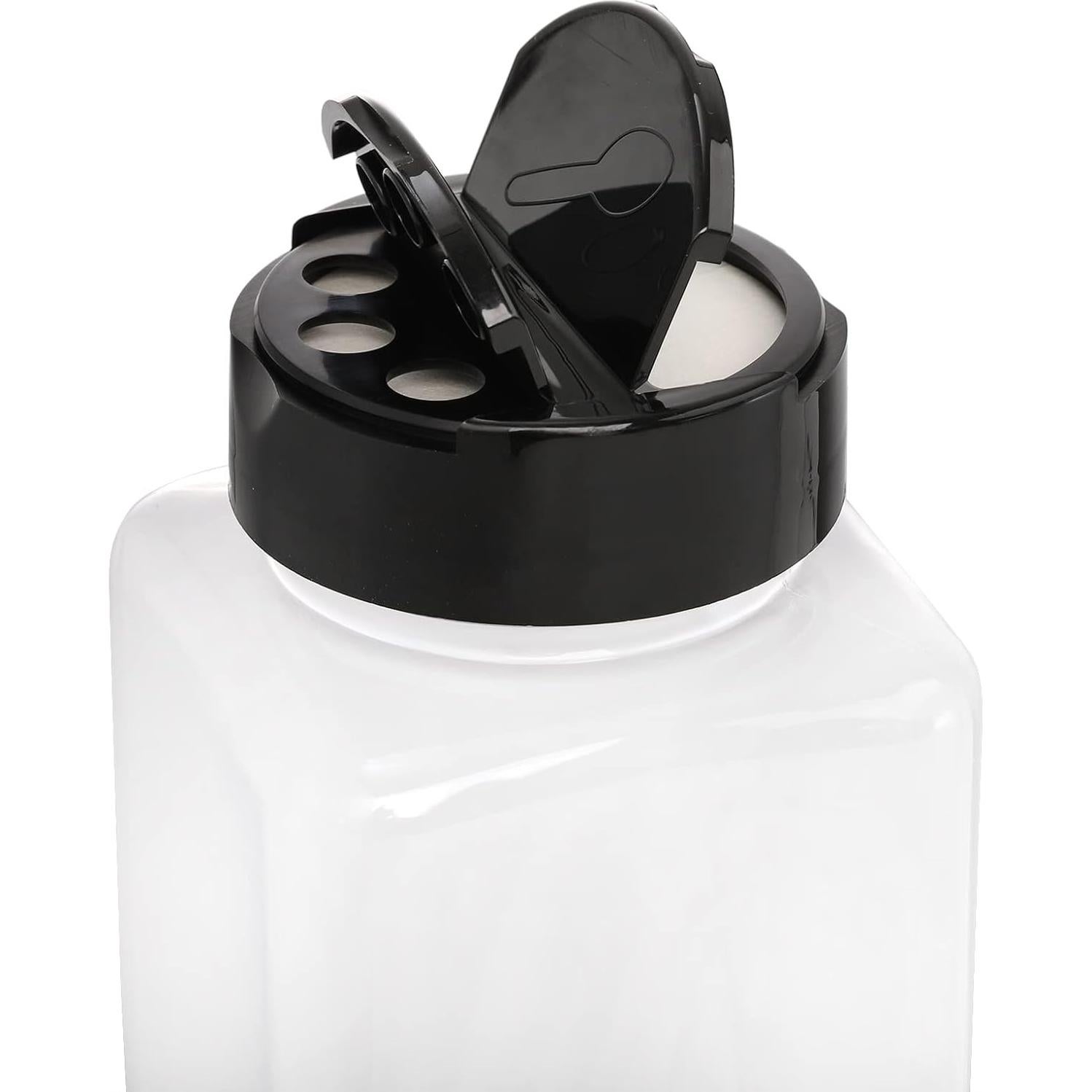 Tosnail 16 Tarros de Especias Plástico 500 ml Transparente