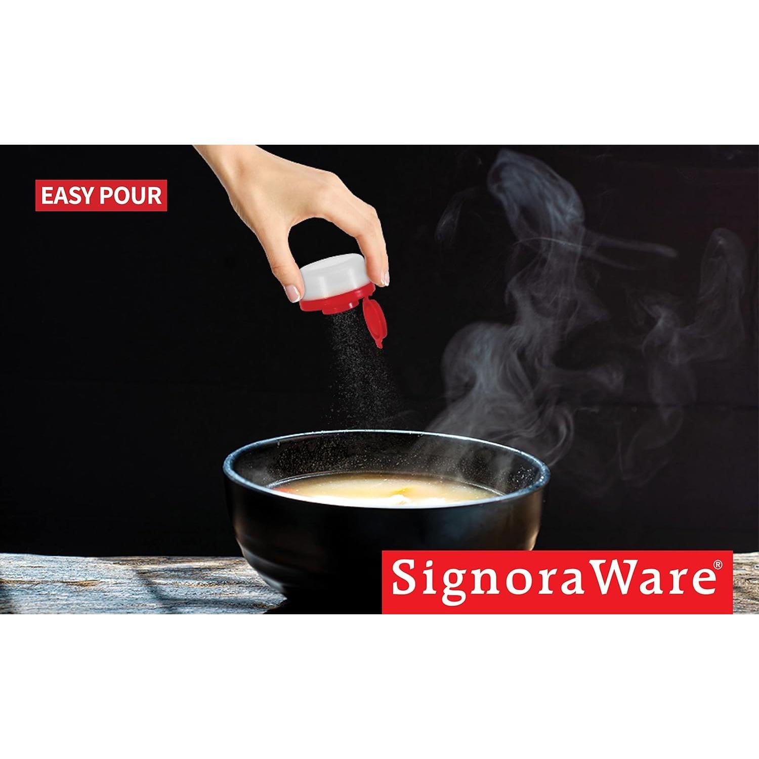 Set de Sal y Pimienta Signora Ware 4 Mini Saleros 28g