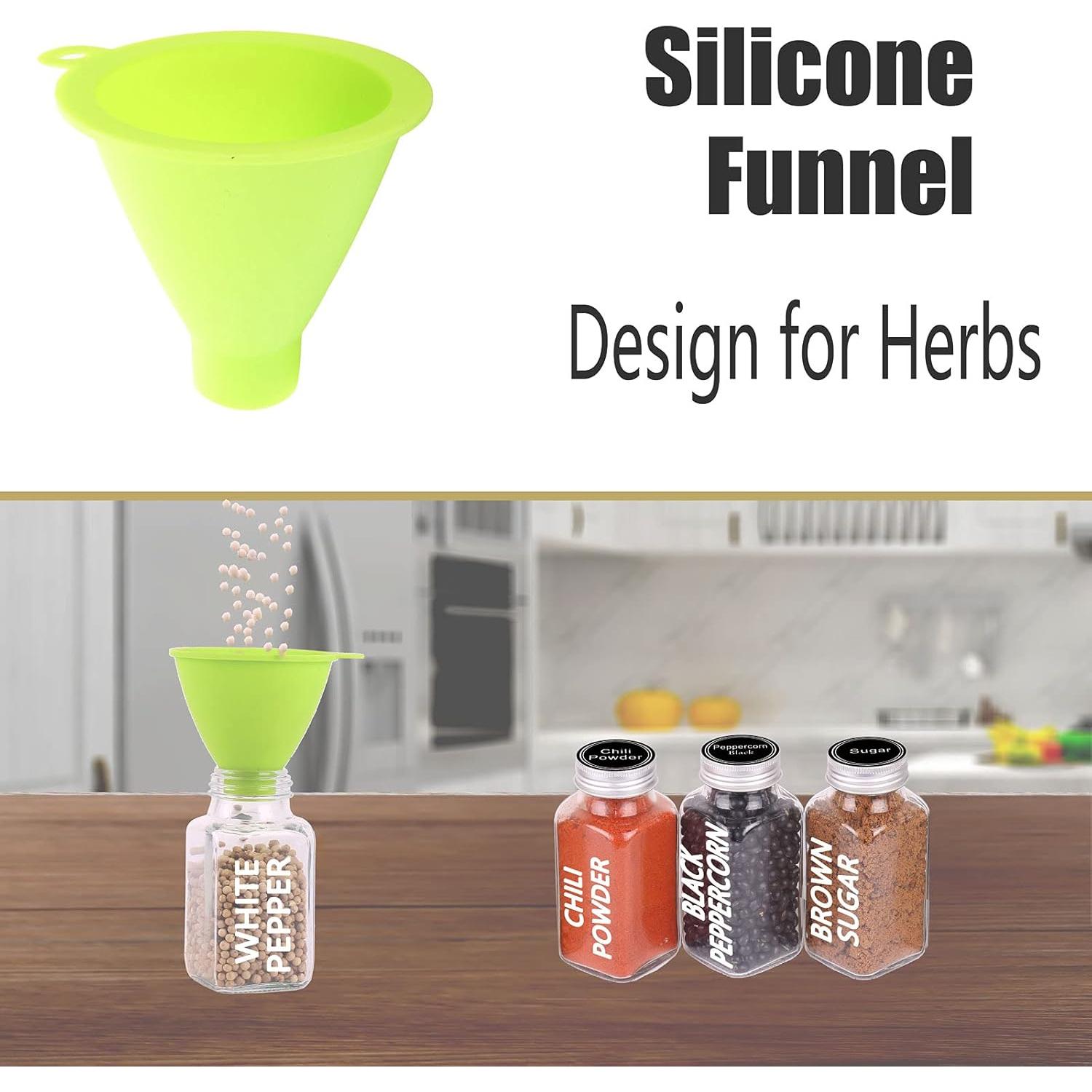 Tarros de Especias de Vidrio SWOMMOLY 30 Piezas 170 g Herméticos