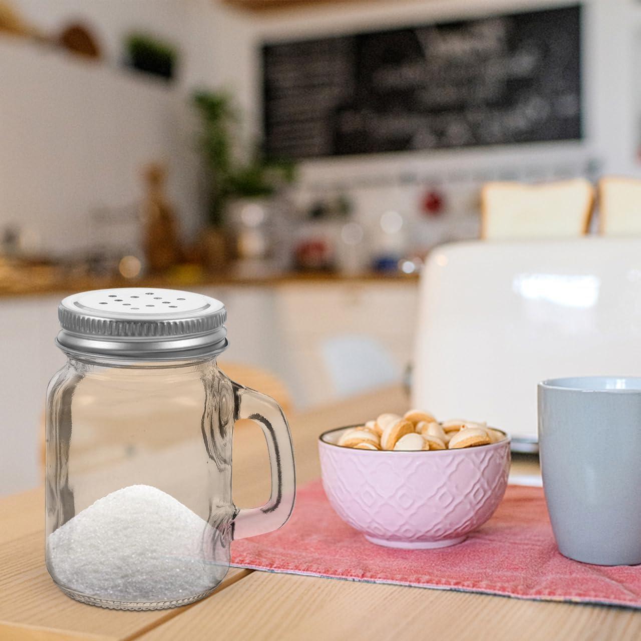 Tarros de Vidrio Vintage Zerodeko 120ml con Tapa de Aluminio