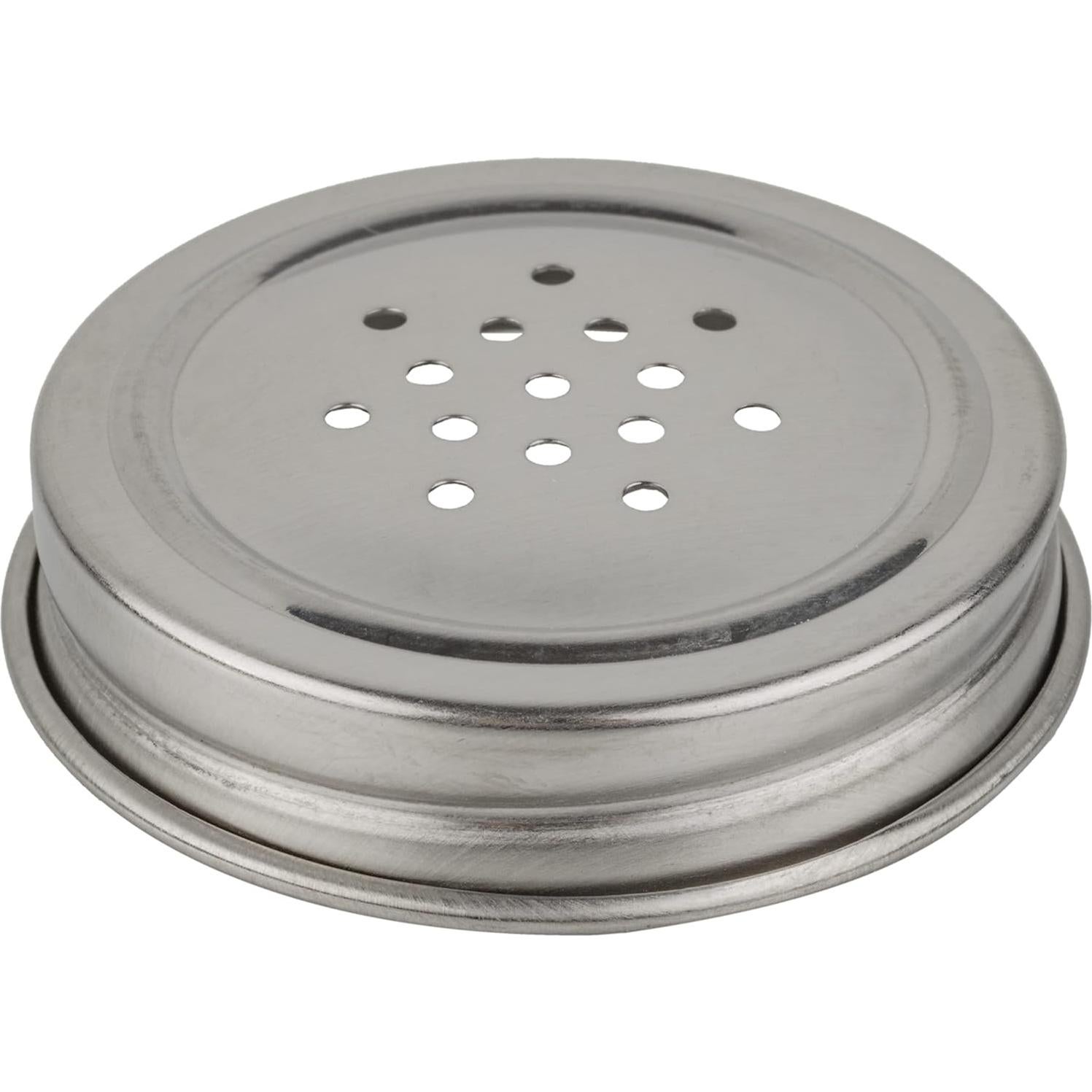 Tapa de tarro de especias UNIQANTIQ de acero pulido 4.76 cm