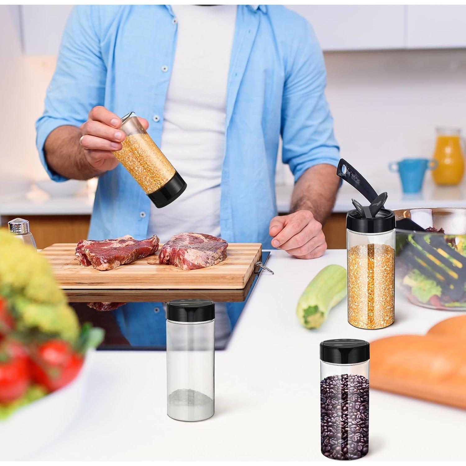 Contenedores de Especias Zhehao 24 Piezas 473 ml Plástico