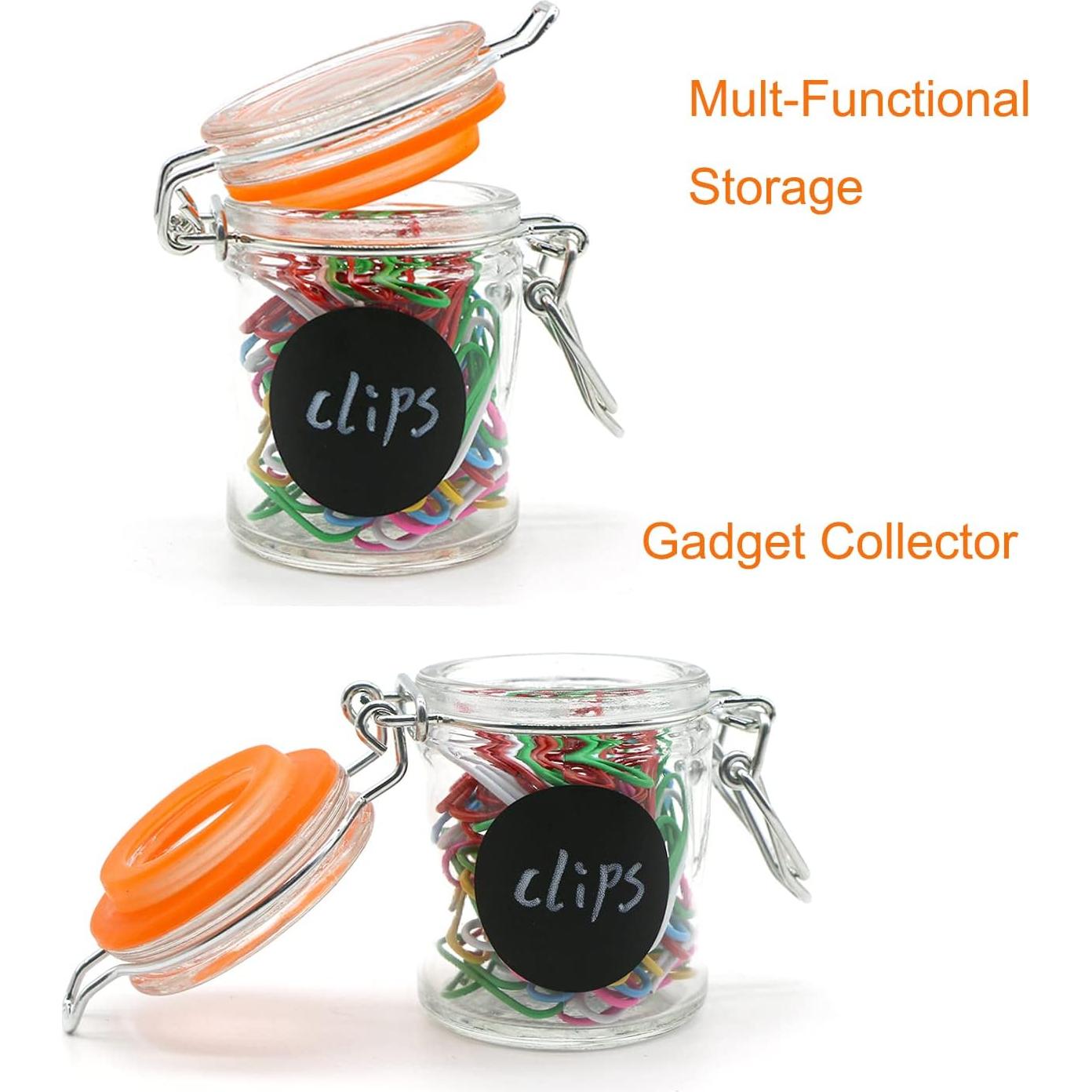 Frascos de Especias de Vidrio Hermético Homelike 12 Piezas 50ml