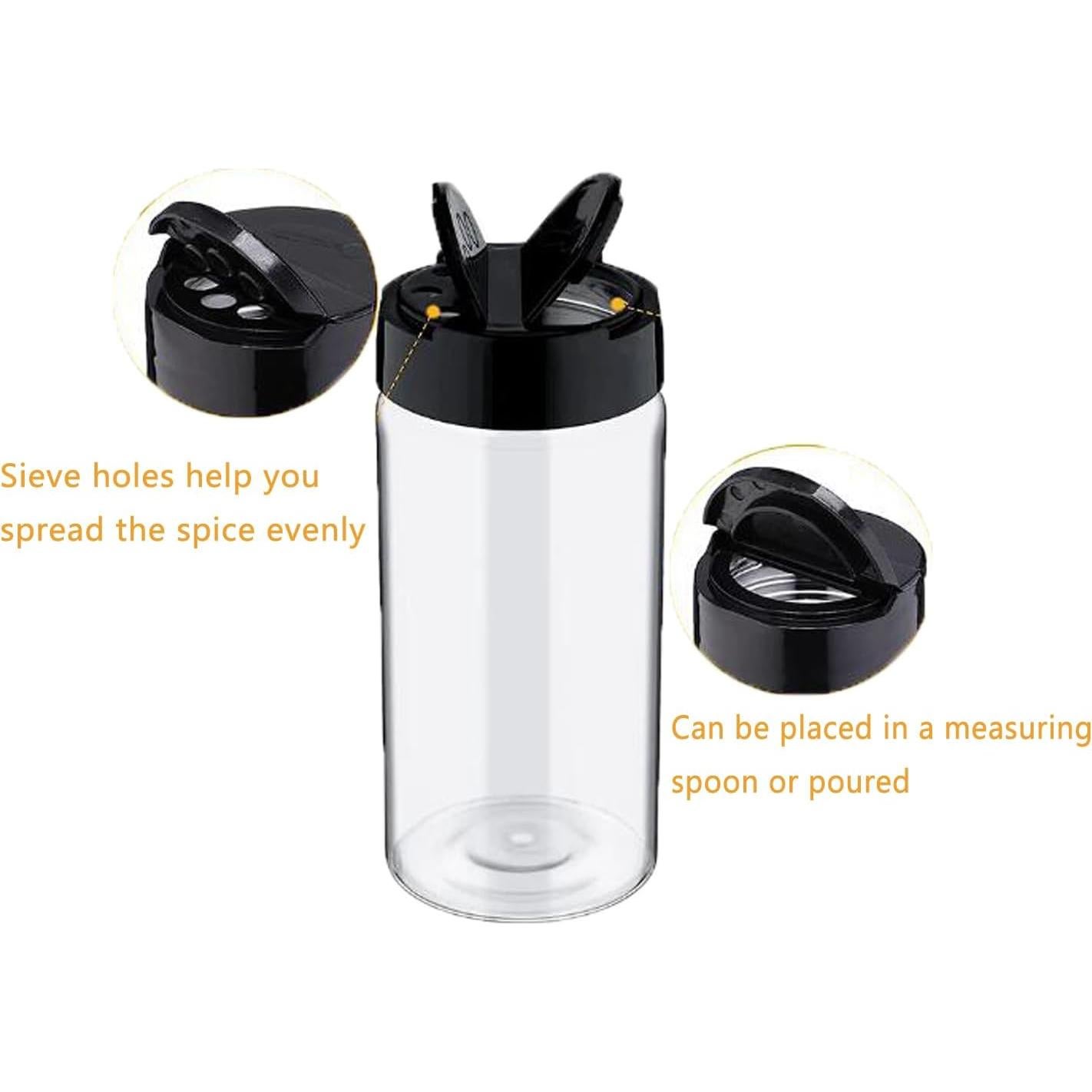 Paquete de 10 tapas de frascos de especias UtySty 42mm