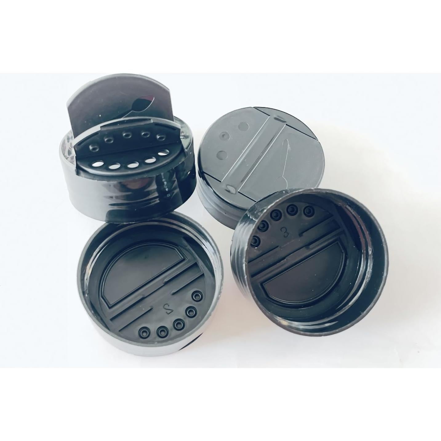 Paquete de 10 tapas de frascos de especias UtySty 42mm