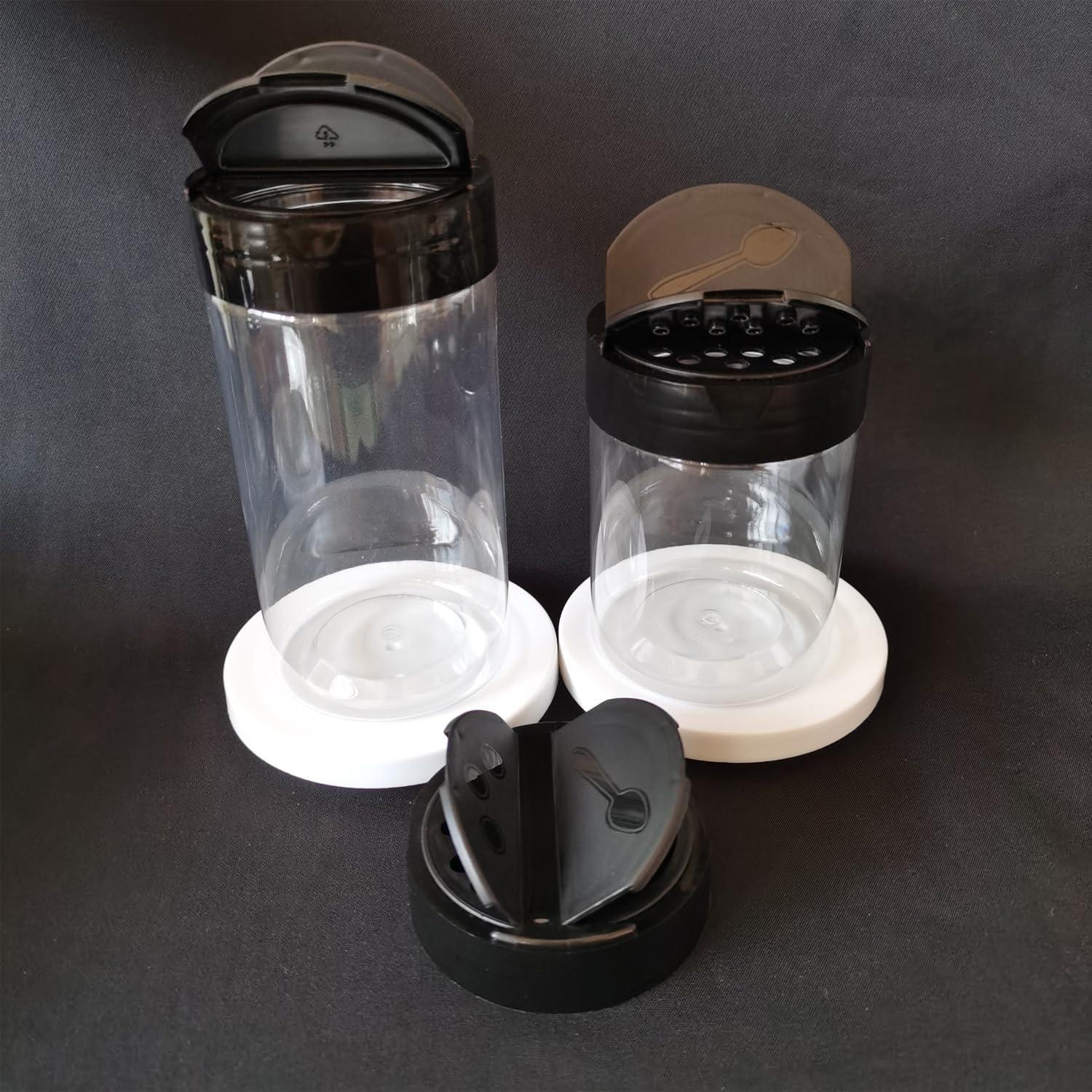 Paquete de 10 tapas de frascos de especias UtySty 42mm