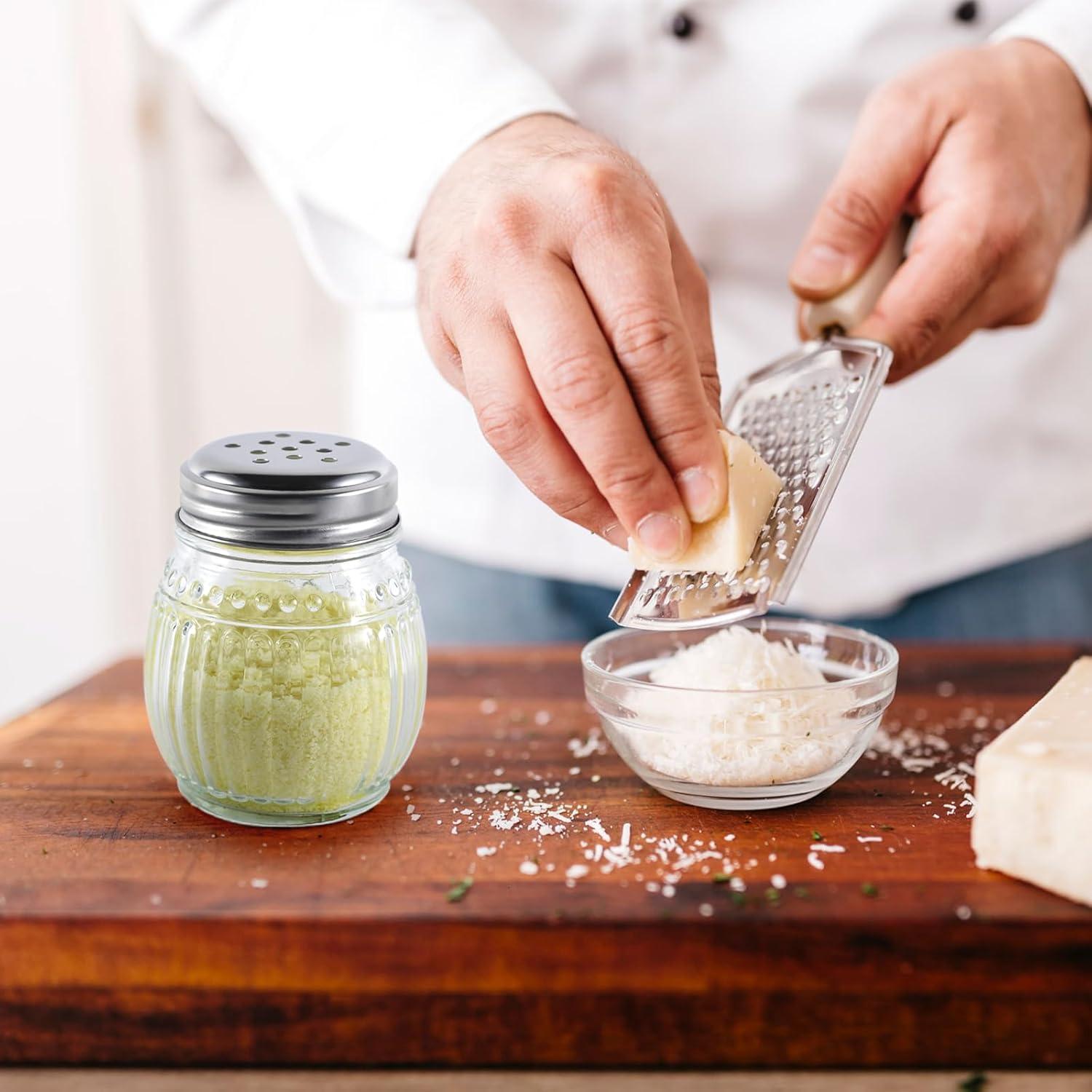 Juego de Saleros y Pimenteros Wongblee 170g Vidrio Inoxidable