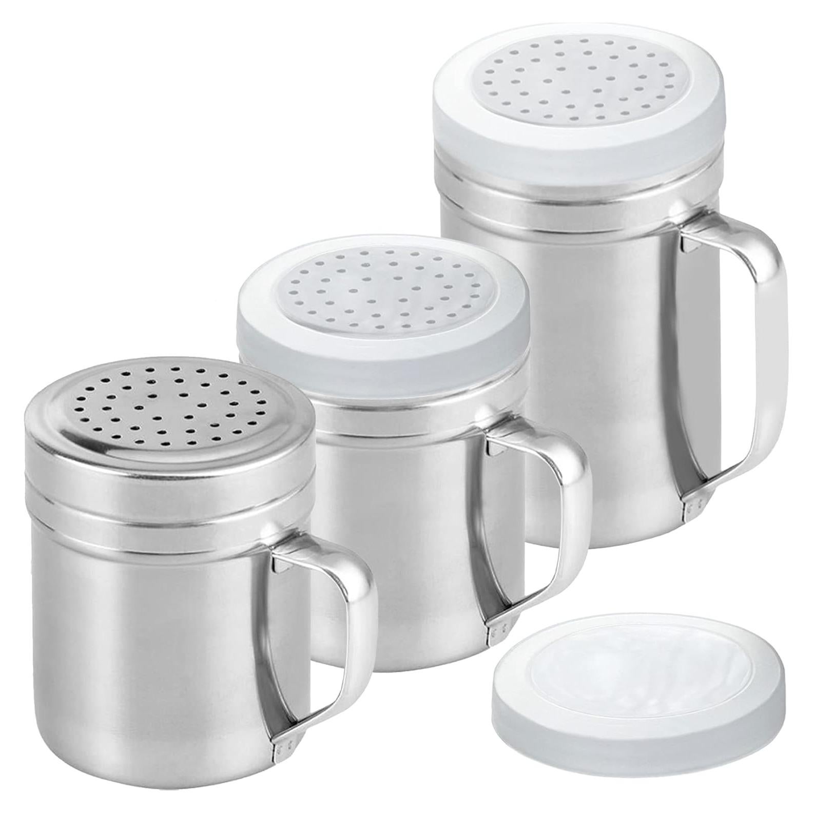 Paquete de Sacudidores de Acero Inoxidable CUSINIUM 3pcs