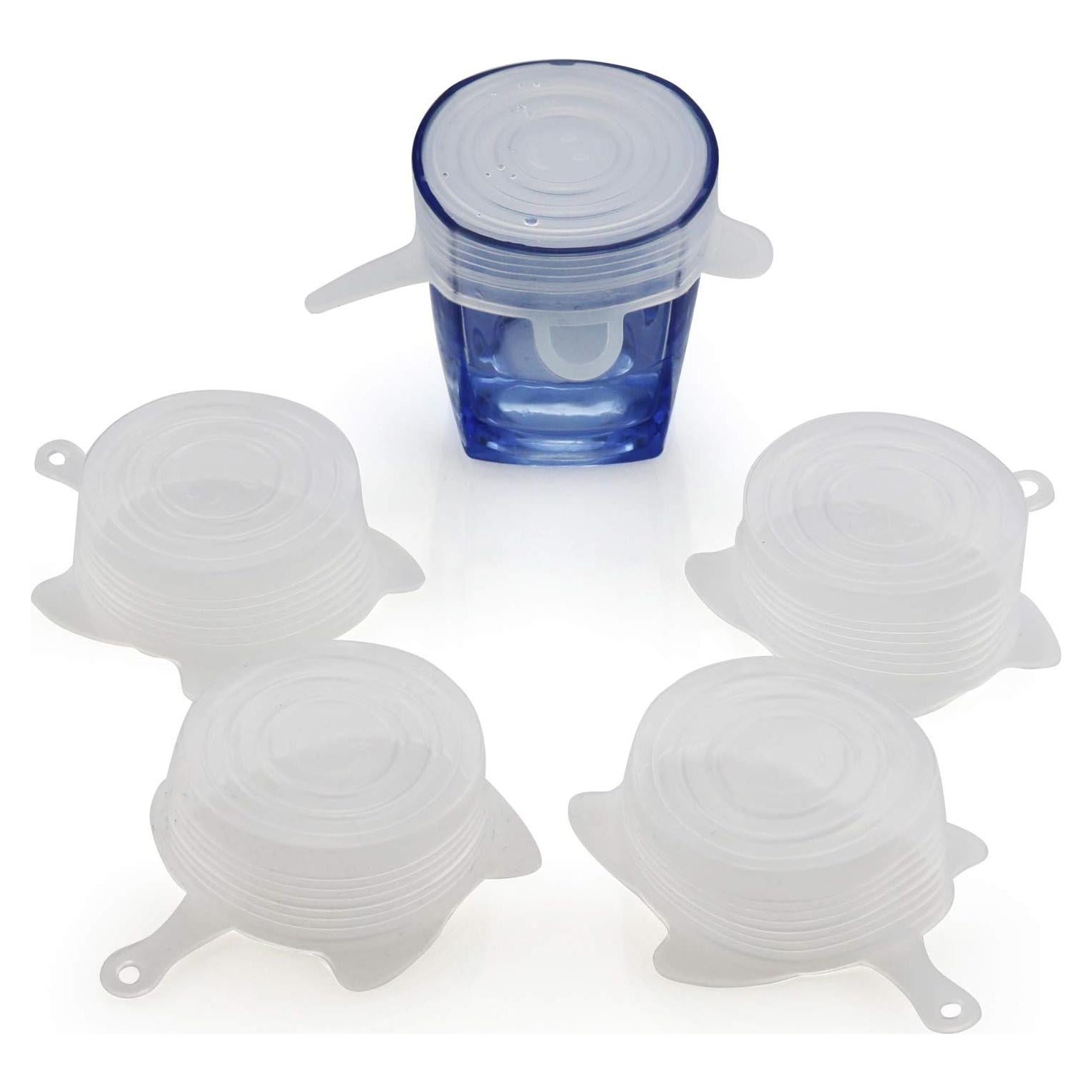 Tapa de Silicona Estirable Ulrolc 5 Pack 6.35 cm Reutilizables