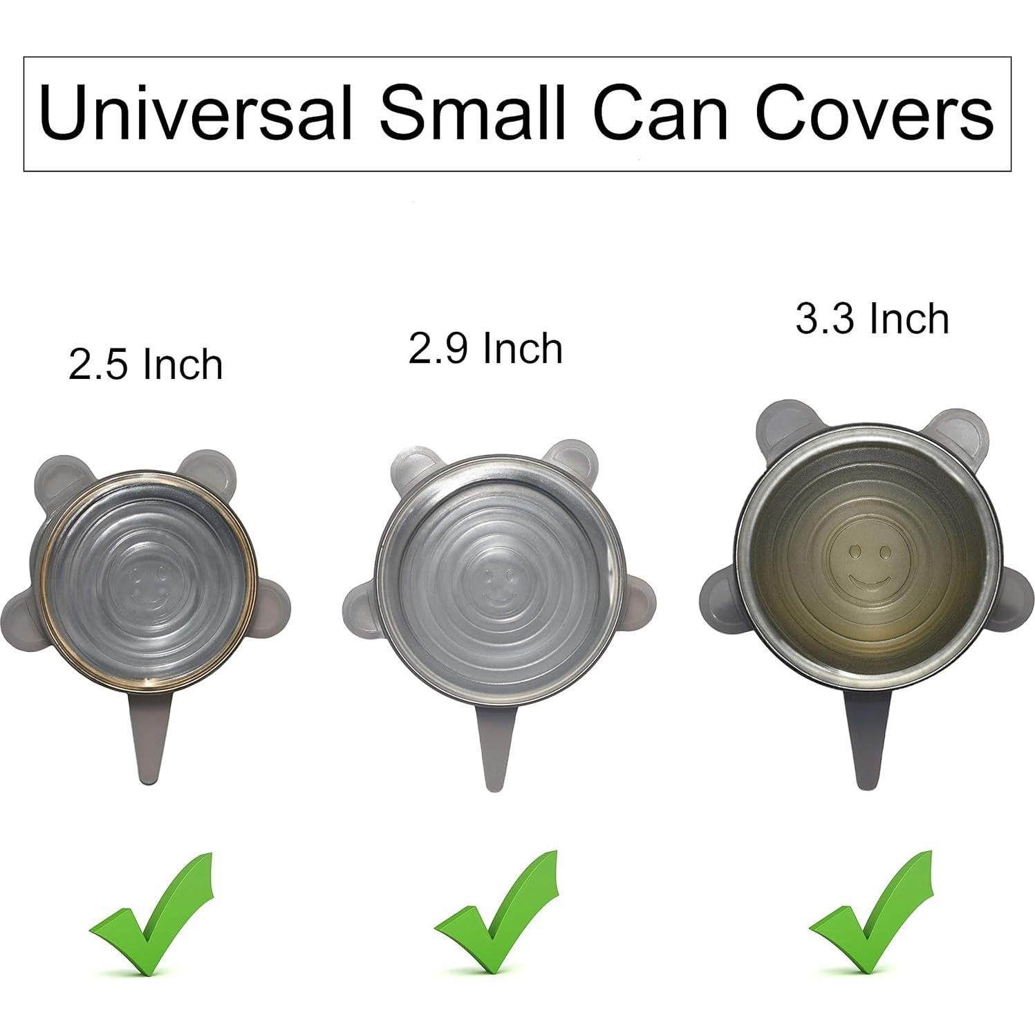 Tapas de Silicona Estirables Spoiled Pet - 4 Piezas para Latas