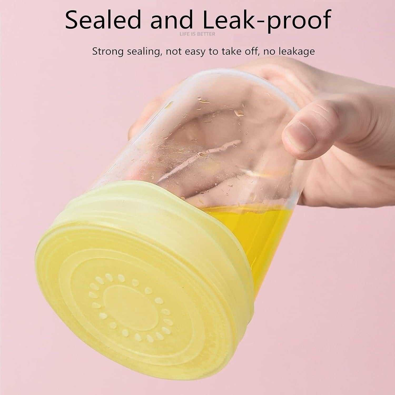 Juego de 6 Tapas de Silicona Comais para Alimentos Multicolor