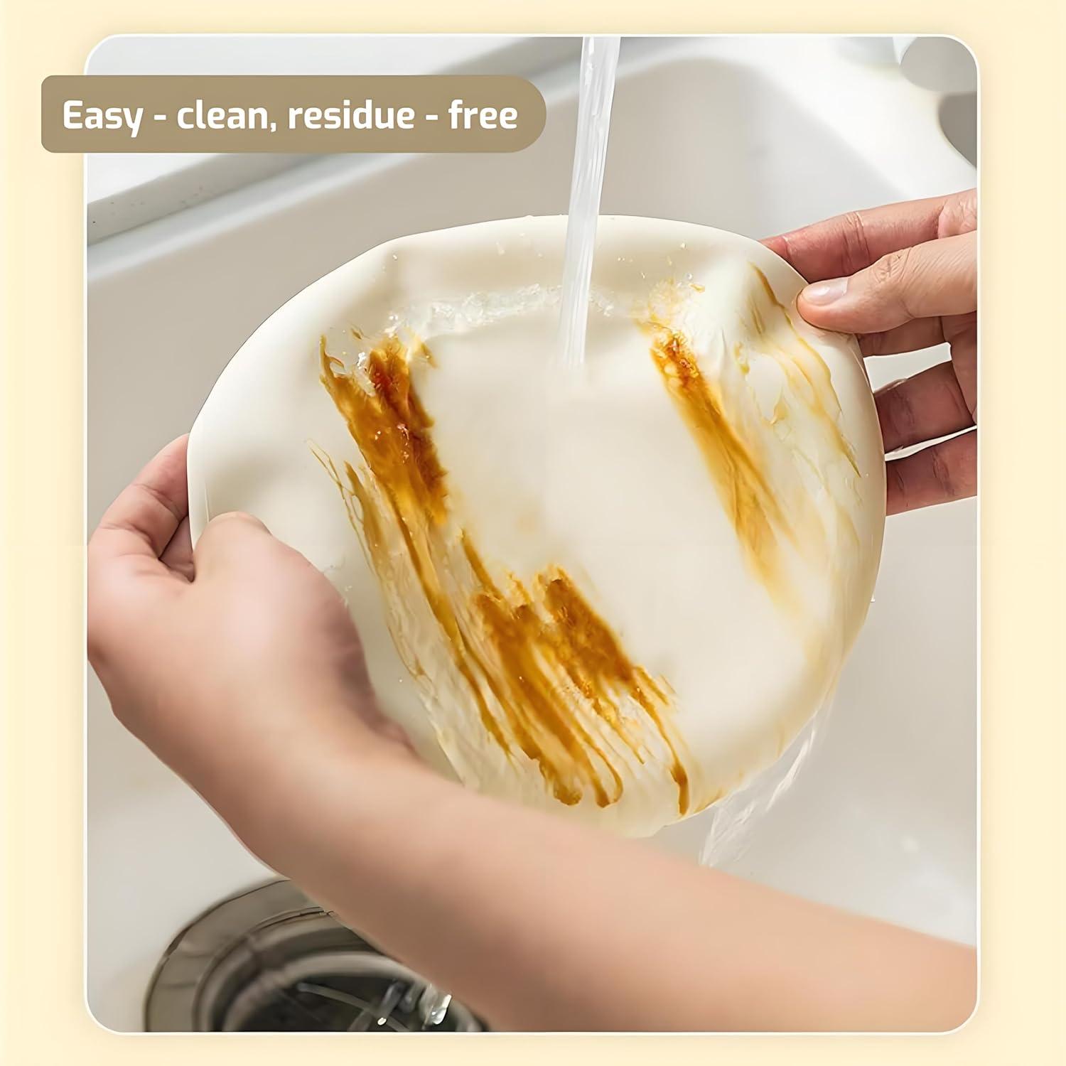 Juego de 6 Tapas de Silicona Reutilizables Wotrip - Multicolor