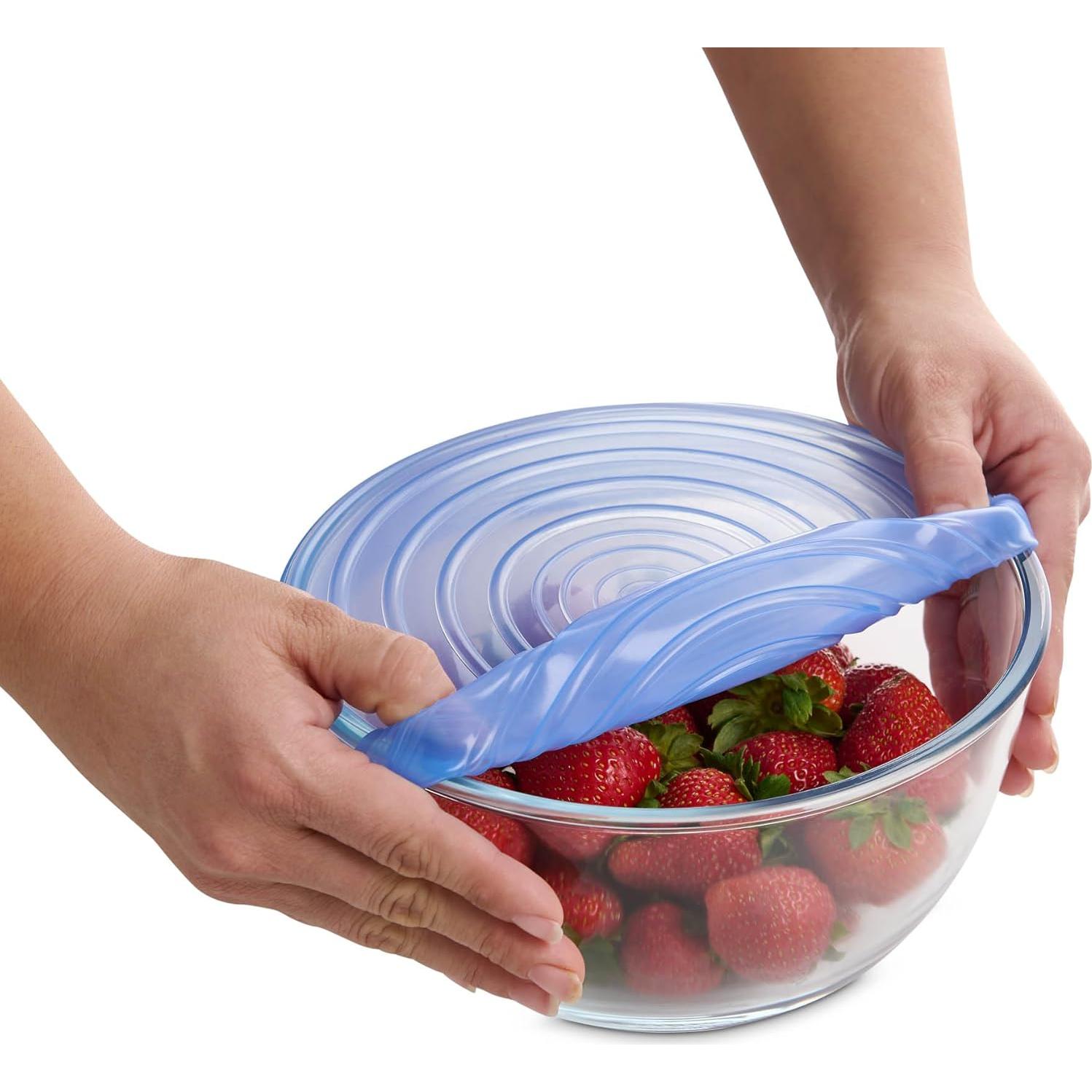 Juego de 13 Tapas de Silicona Reutilizables HIC Kitchen