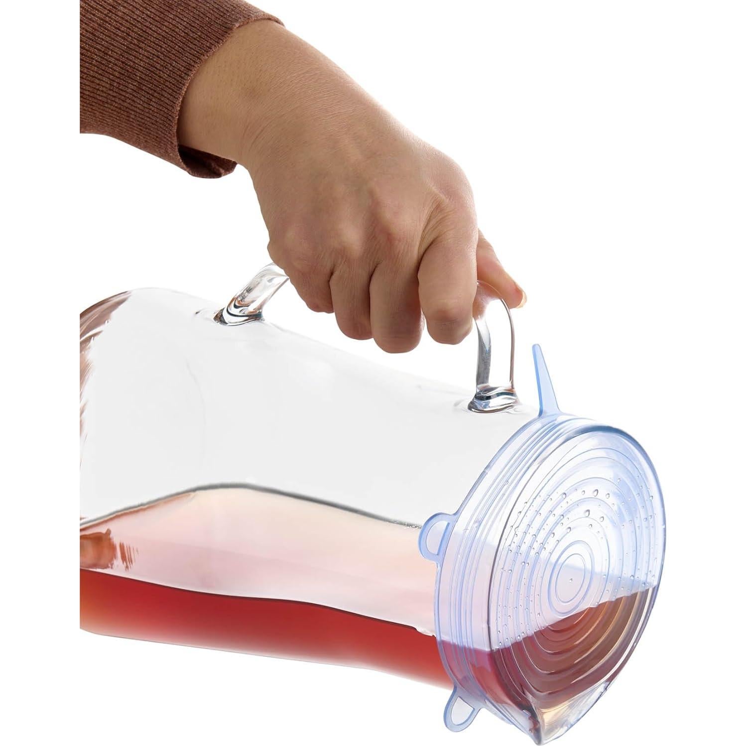 Juego de 13 Tapas de Silicona Reutilizables HIC Kitchen