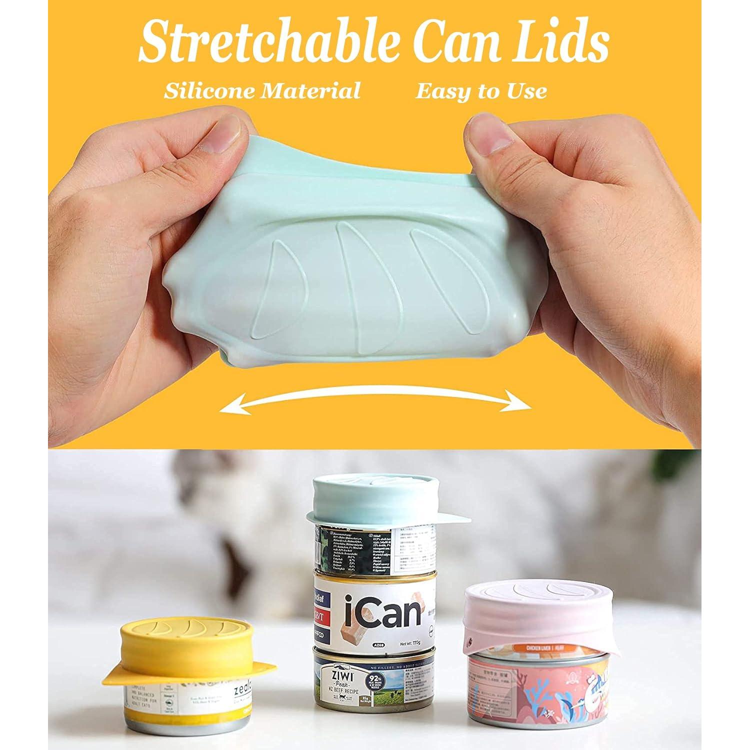 Paquete de 3 tapas de silicona reutilizables Kwispel 7.54 cm