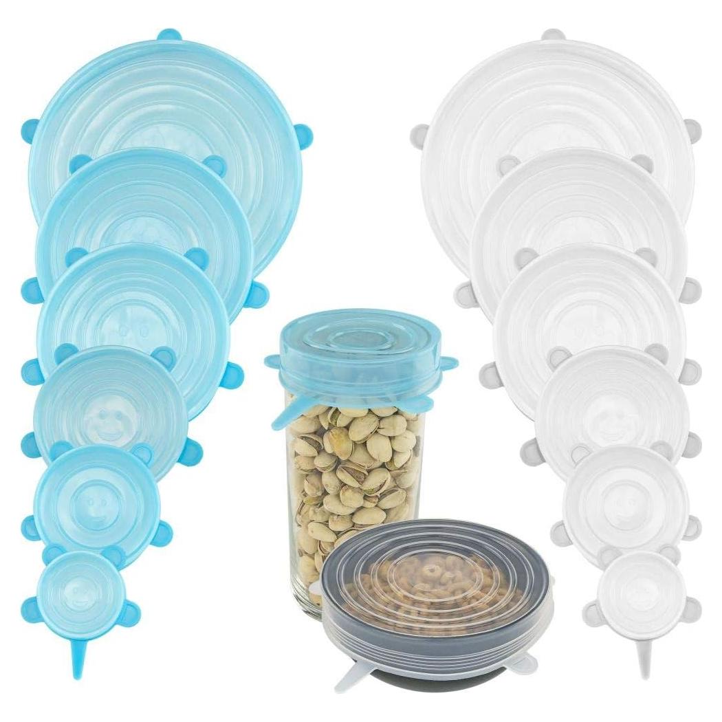 Tapas de Silicona Reutilizables Southern Homewares - 12 Piezas