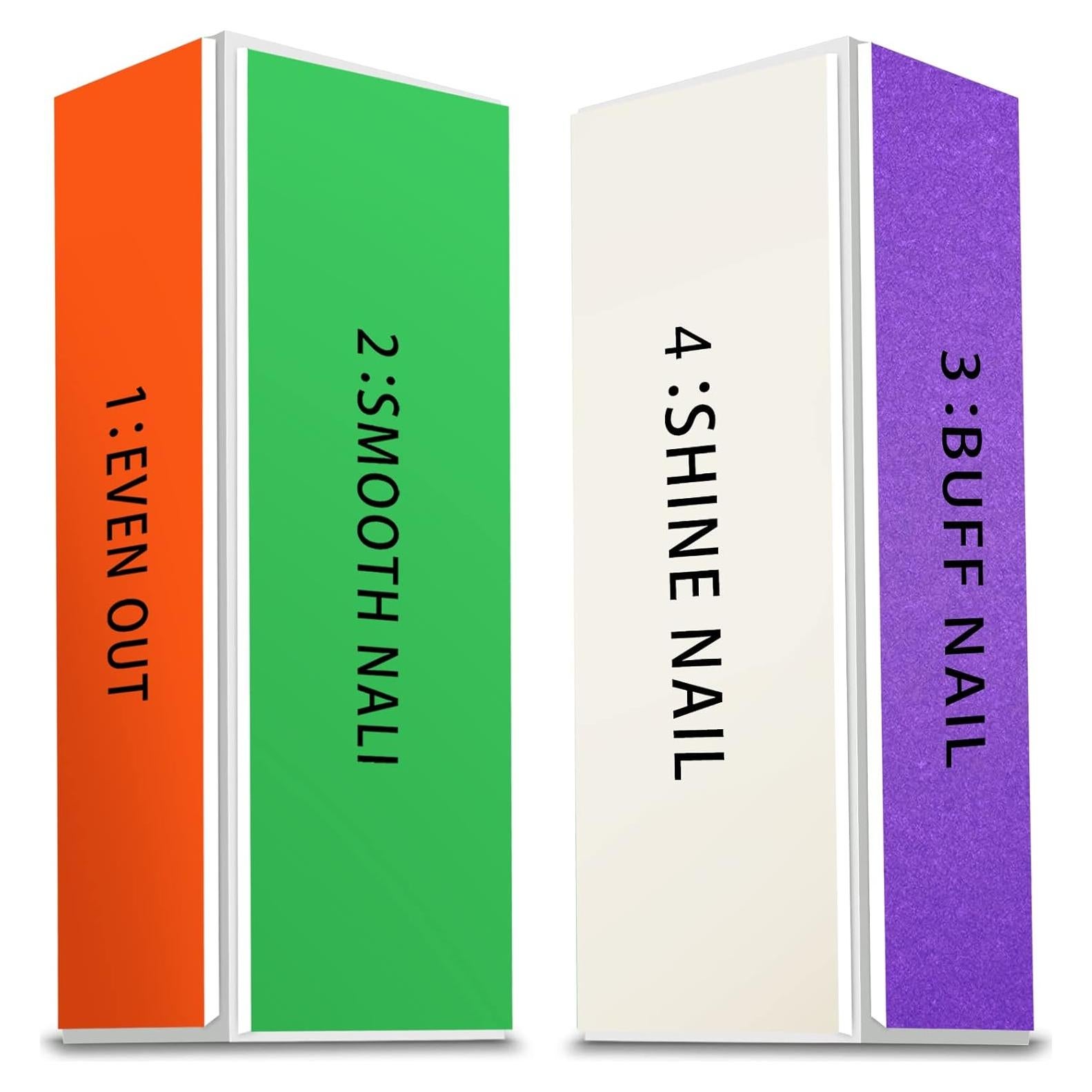 Bloque de Pulido de Uñas Maryton - 4 Métodos para Brillo Natural