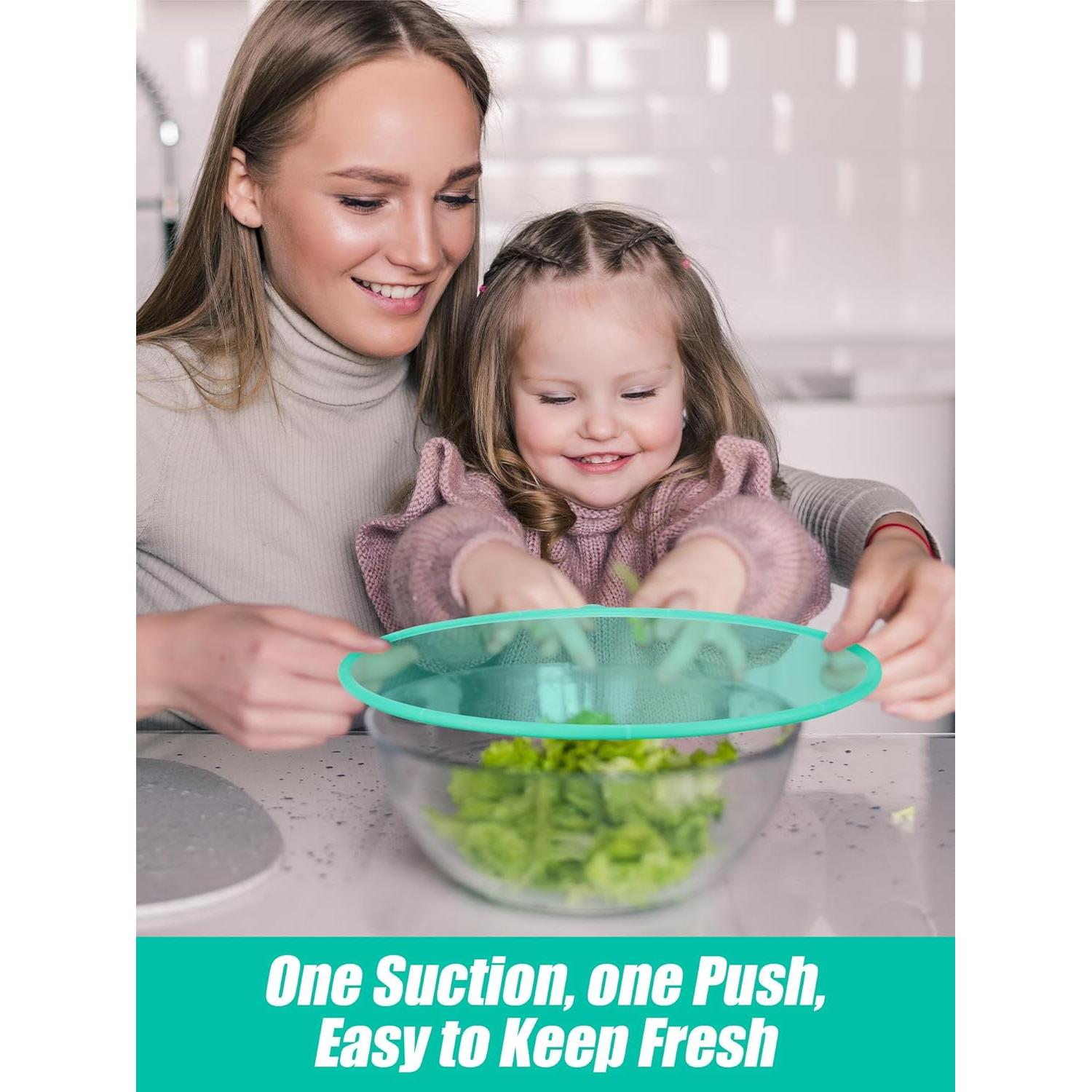 Tapas de Silicona Reutilizables Genérico 5PCS para Alimentos