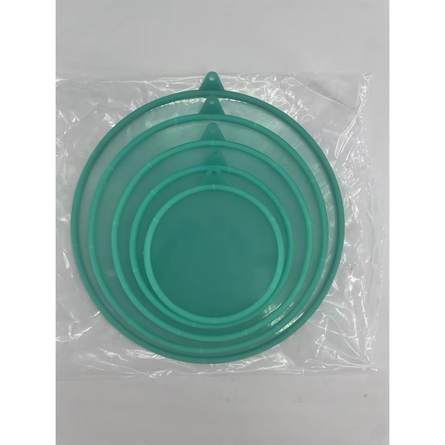 Tapas de Silicona Reutilizables Genérico 5PCS para Alimentos