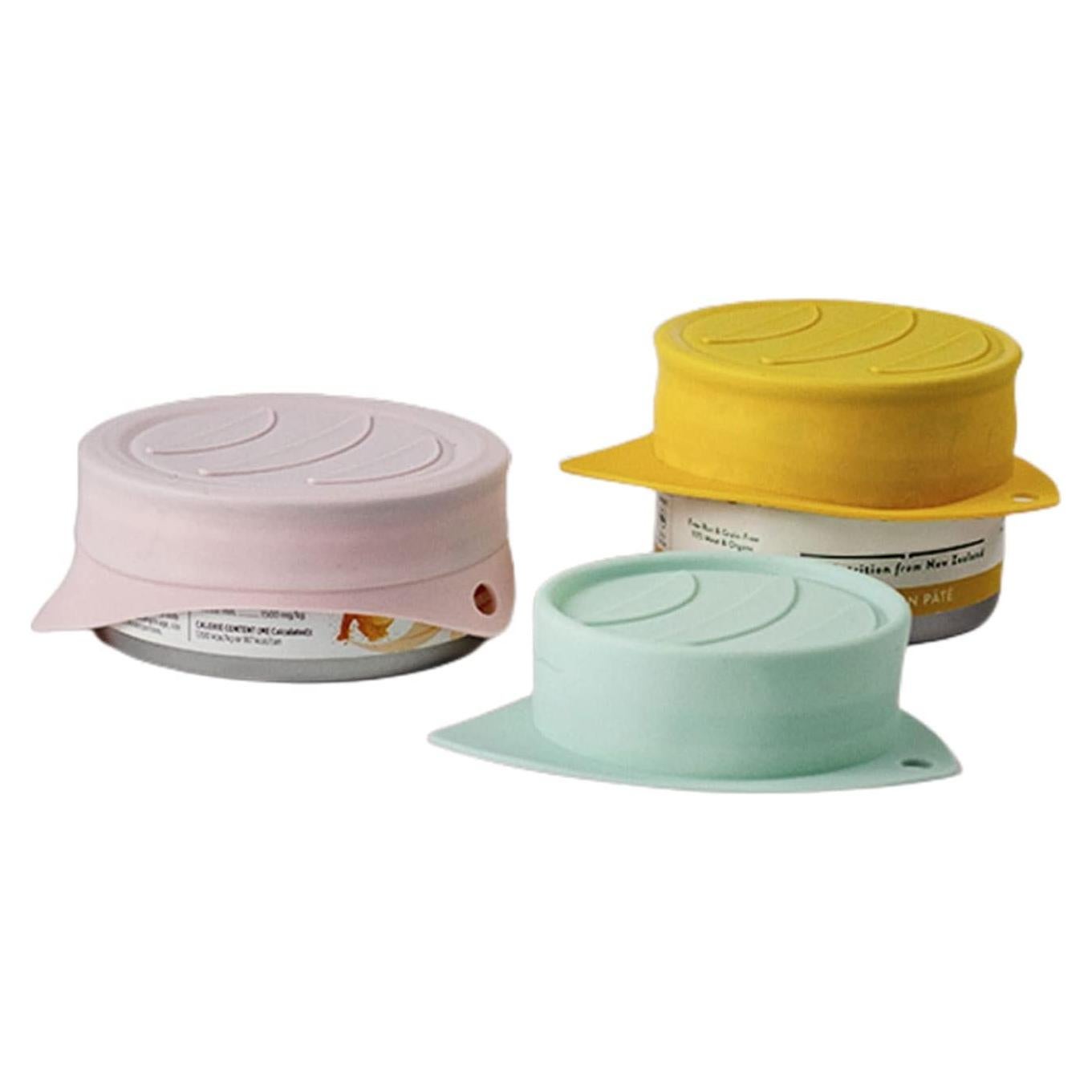 Tapa de Lata de Silicona PIPIPET 3 Pack para Mascotas