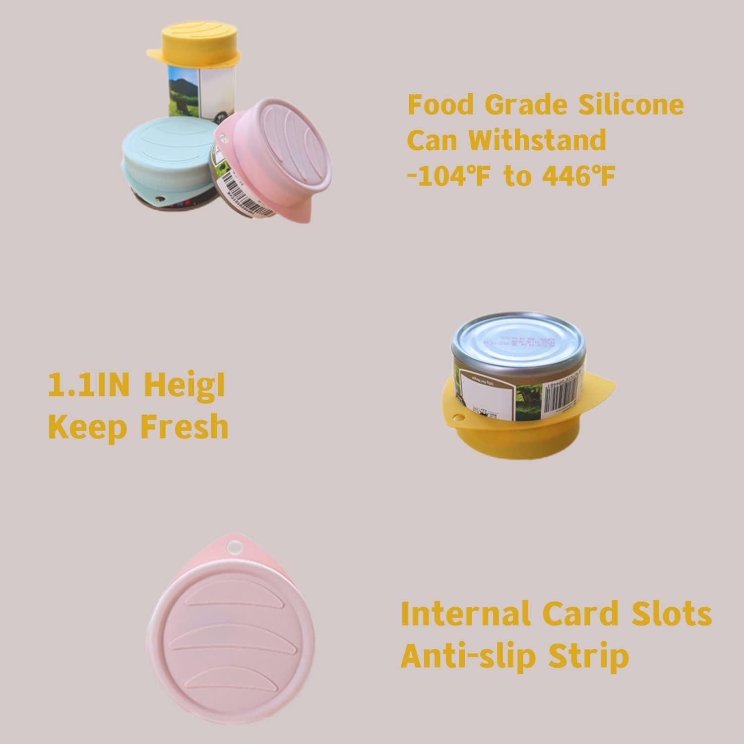 Tapa de Lata de Silicona PIPIPET 3 Pack para Mascotas