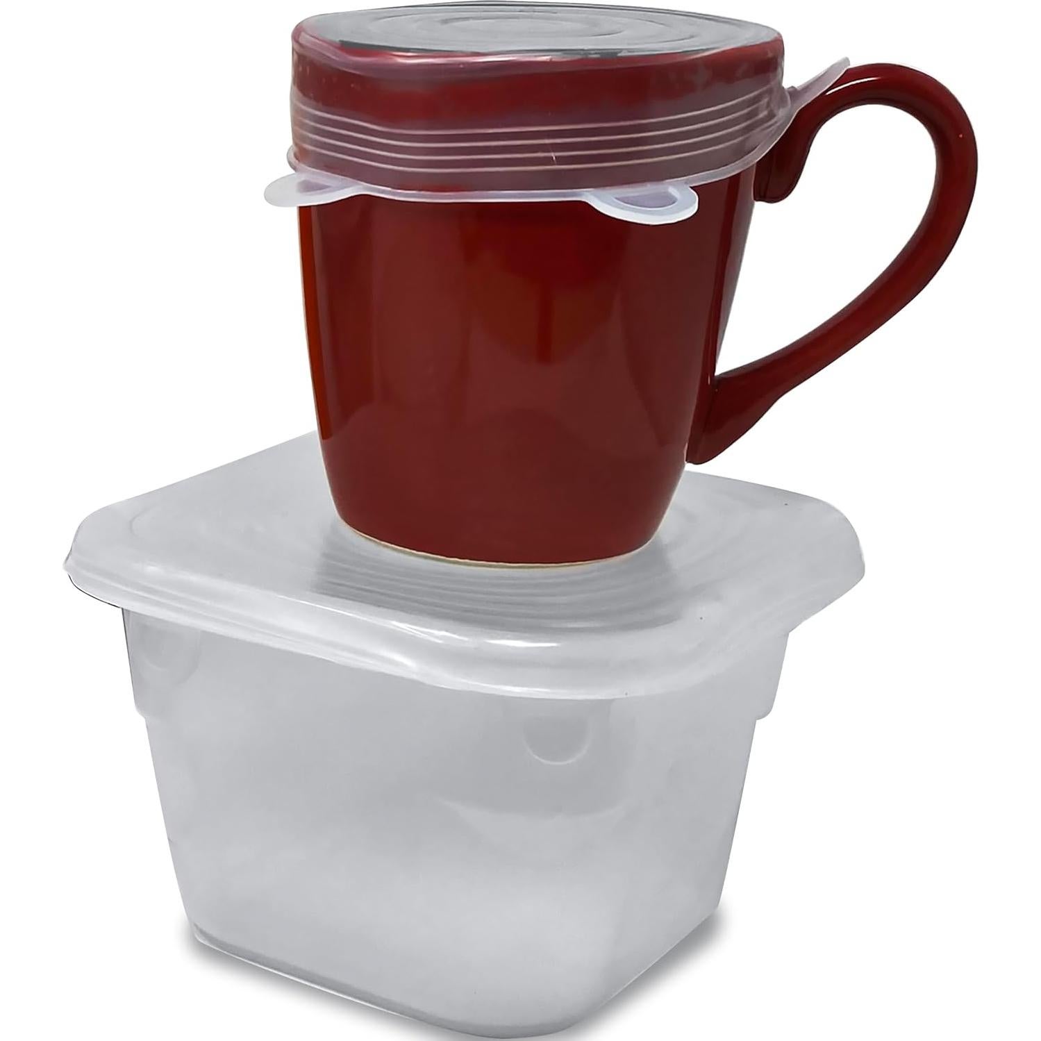 Juego de 6 Tapas Reutilizables de Silicona Norpro 6-28cm