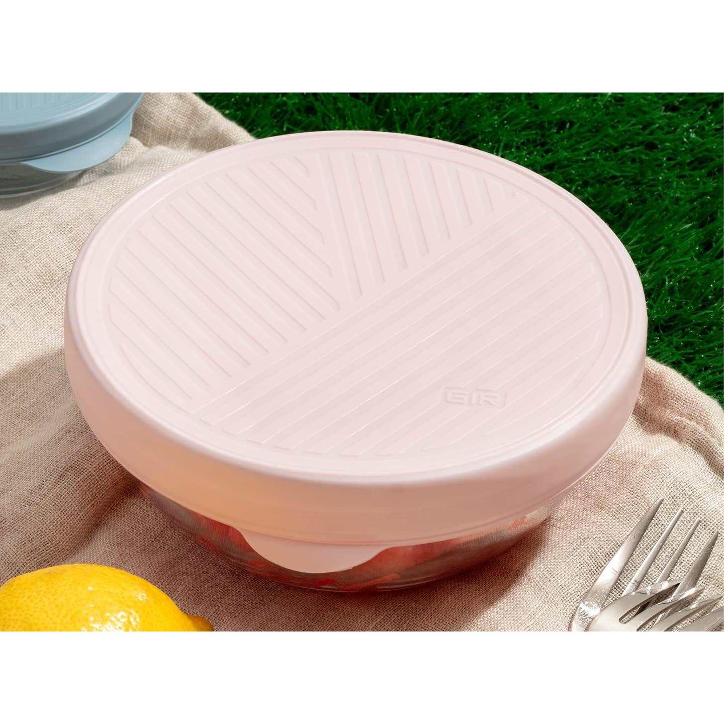 Tapas Reutilizables Estirables GIR 6 Piezas Redondas Escarcha