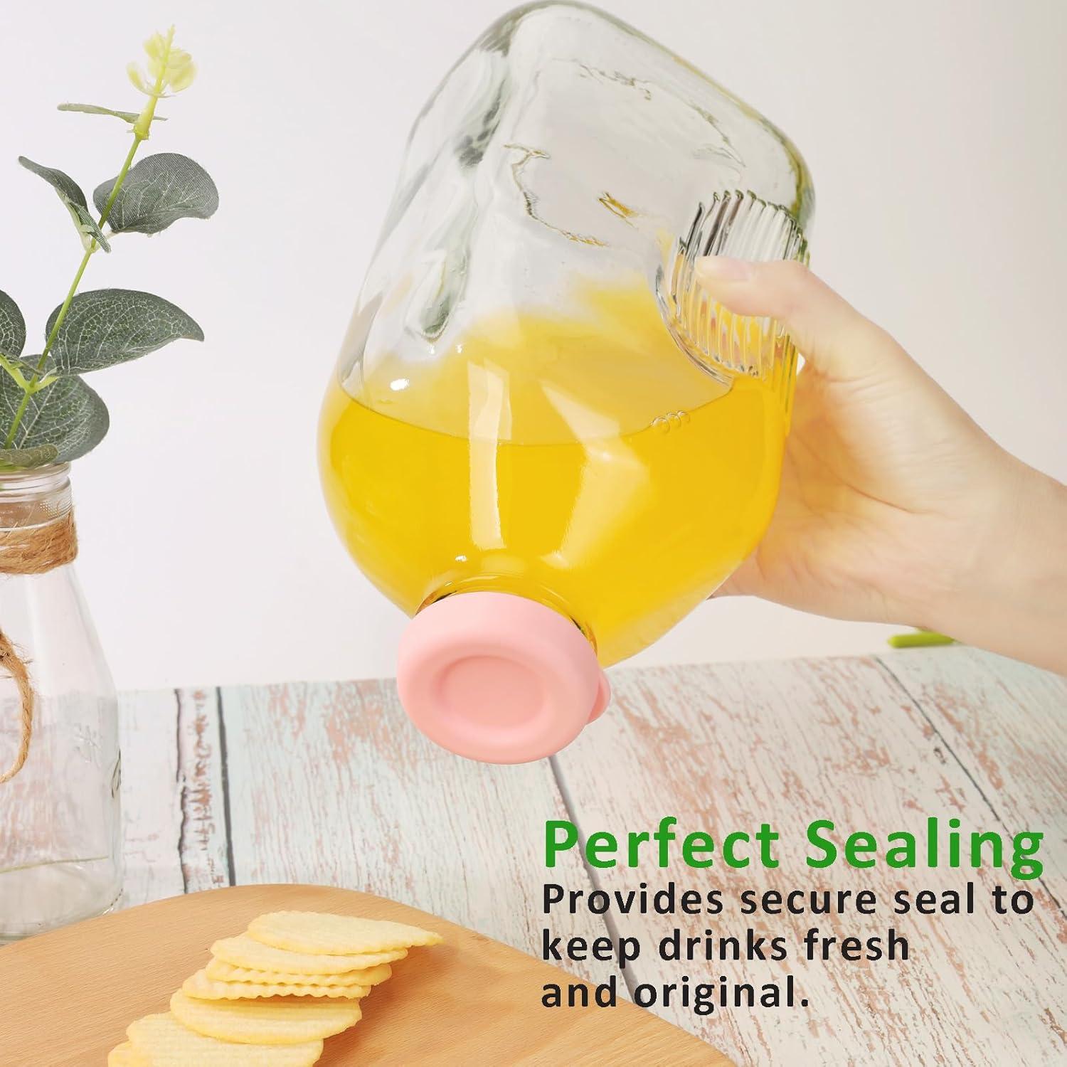 Paquete de 8 tapas de silicona BAOBAOJOY 48mm reutilizables