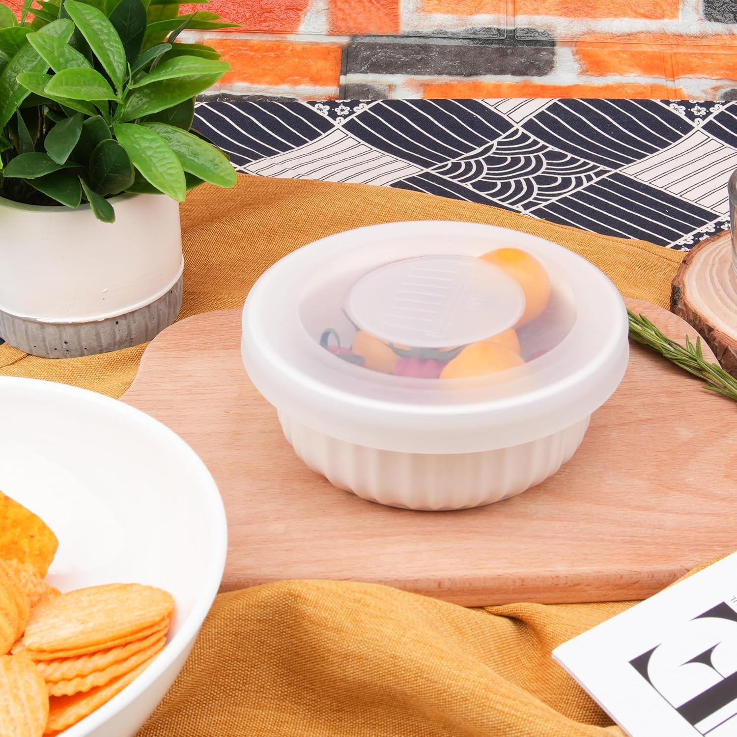 Tapas de Silicona Reutilizables Purekra para Plato Redondo 16 Oz