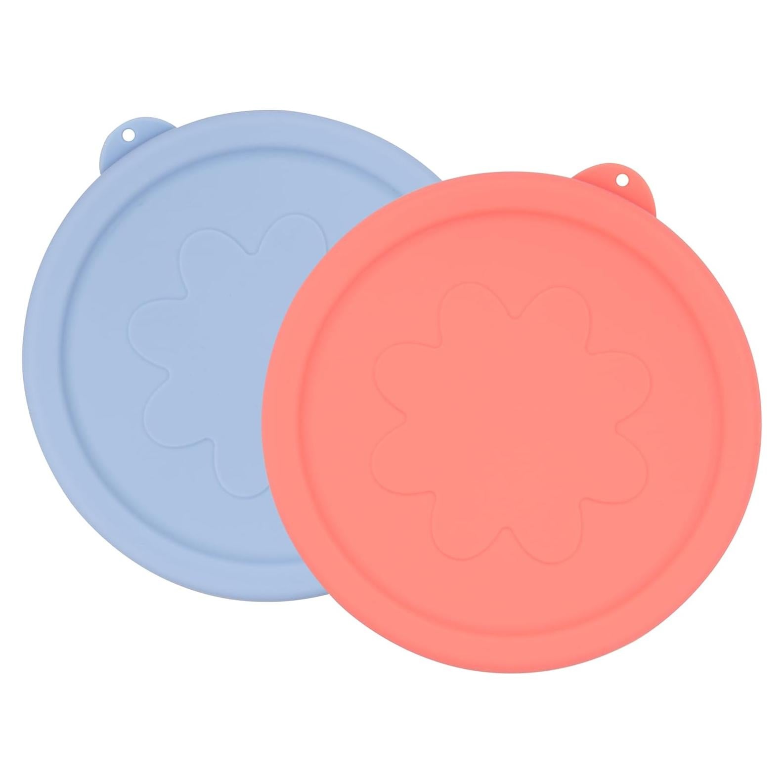 Tapa de Silicona LUVCOSY para Recipientes de Vidrio 7 Tazas - 2 Paquete