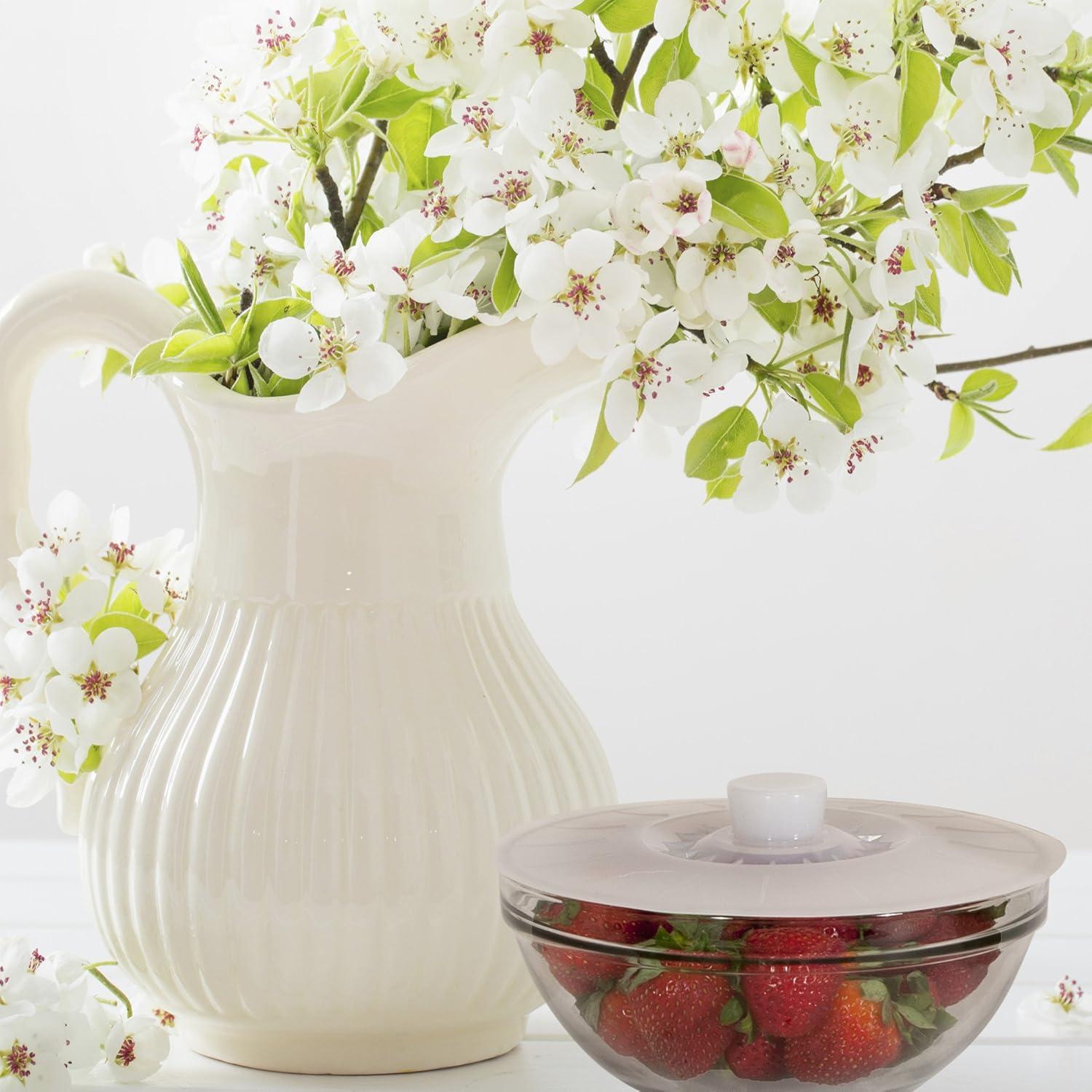 Juego de 5 Tapas de Silicona Perfecto y Simple para Tazones