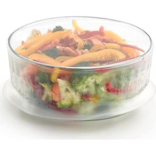 Tapas Flexibles Reutilizables Lekue 2 Piezas 8.6 cm Silicona