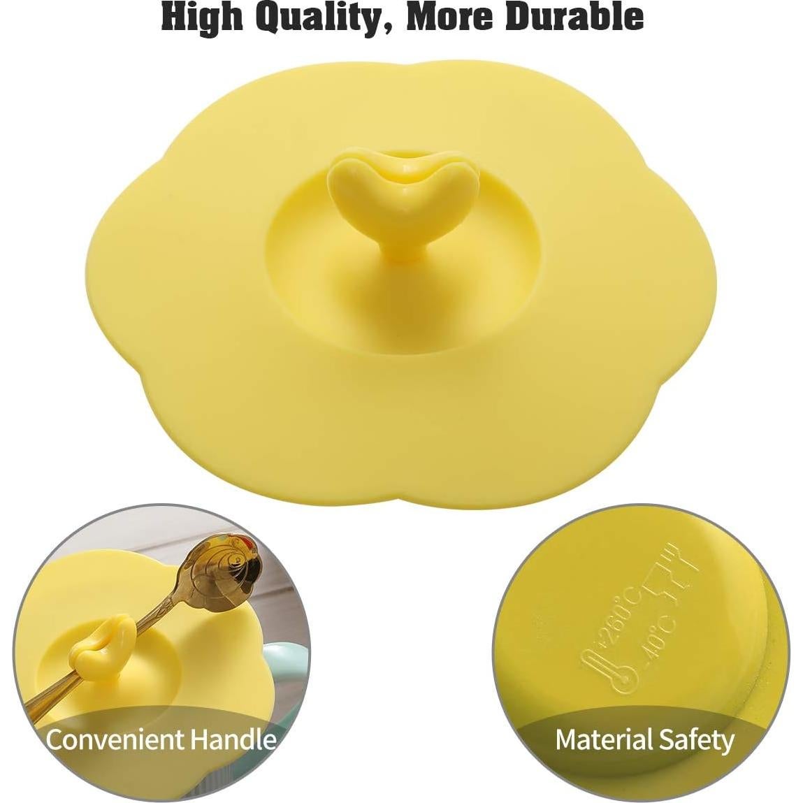 Cubiertas de Silicona Keweilian para Tazas - Juego de 4 Unidades