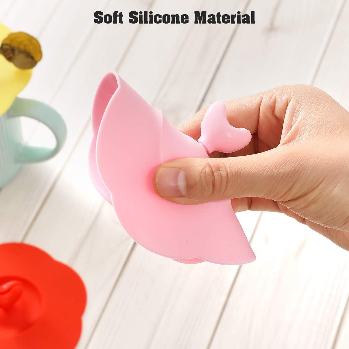 Cubiertas de Silicona Keweilian para Tazas - Juego de 4 Unidades