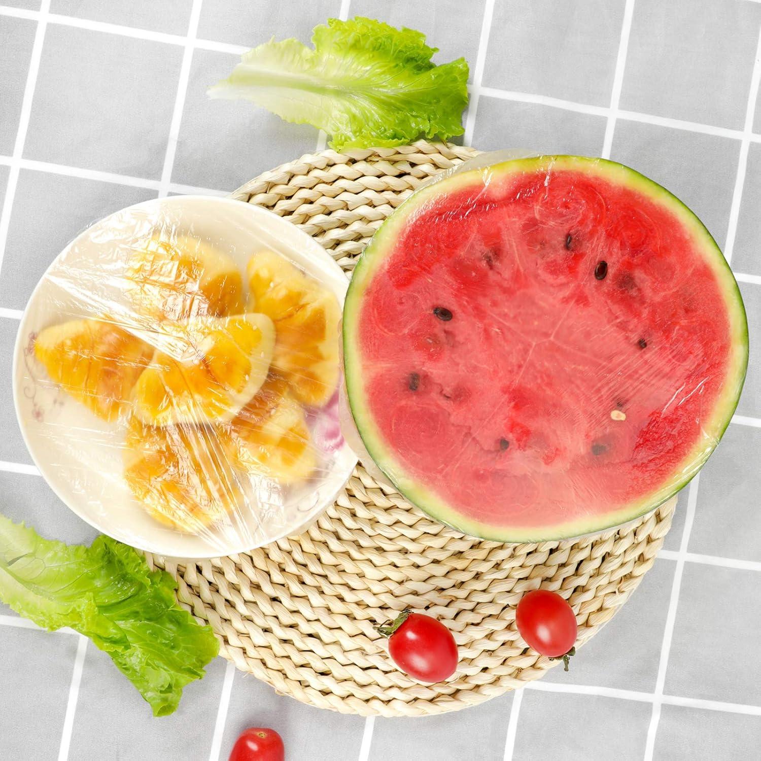 Cubiertas Elásticas Reutilizables DUODEYUAN - 100 Piezas Transparentes