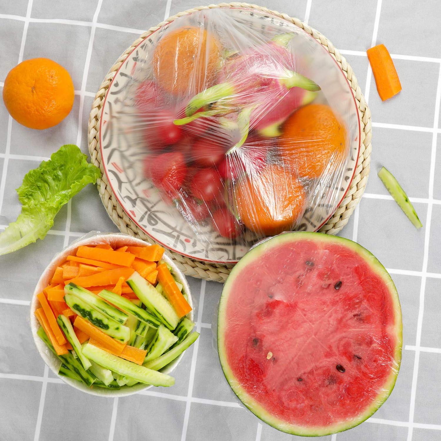 Cubiertas Elásticas Reutilizables DUODEYUAN - 100 Piezas Transparentes