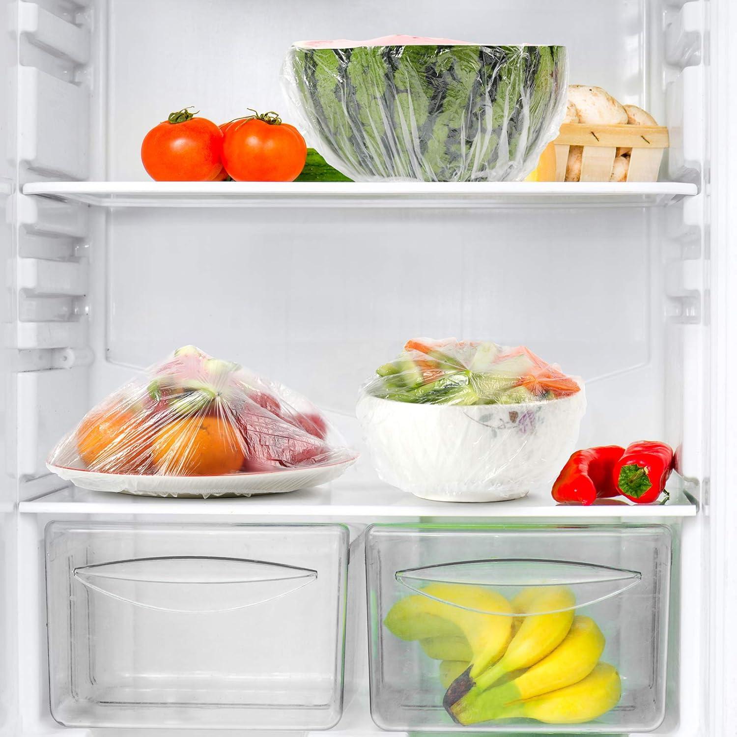 Cubiertas Elásticas Reutilizables DUODEYUAN - 100 Piezas Transparentes